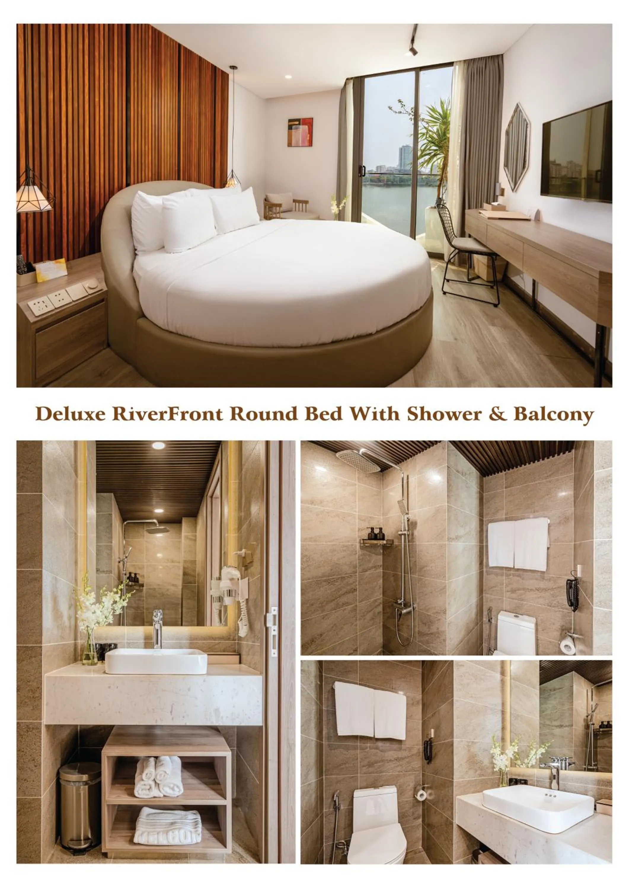 Bed in HAIAN Riverfront Hotel Da Nang