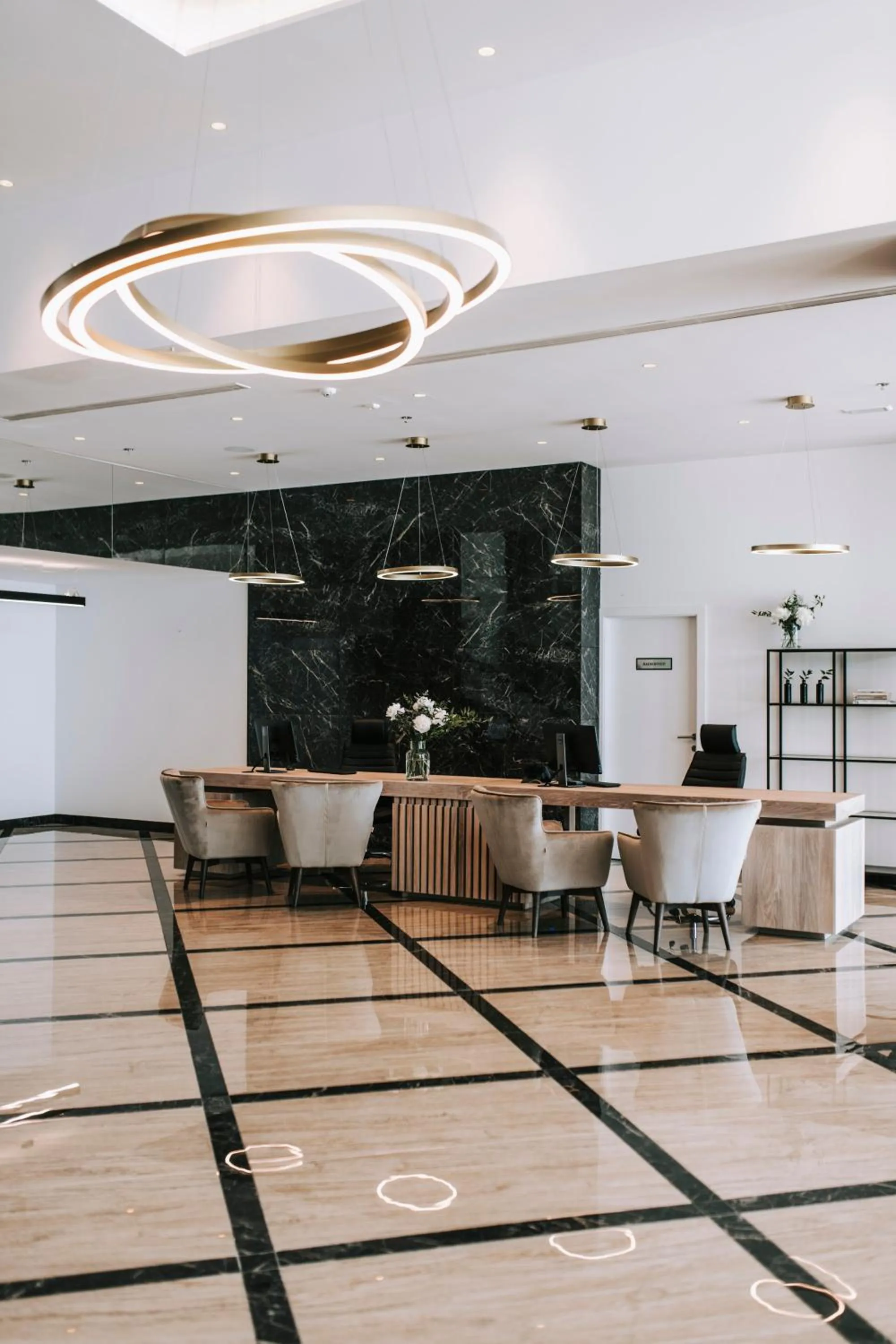 Lobby or reception in Hotel Miramare