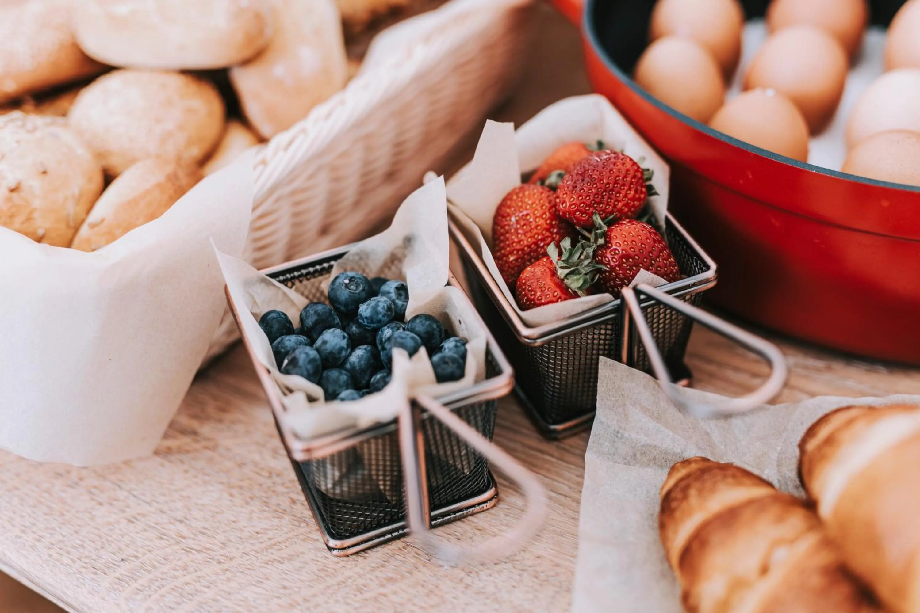 Buffet breakfast in Hotel Miramare