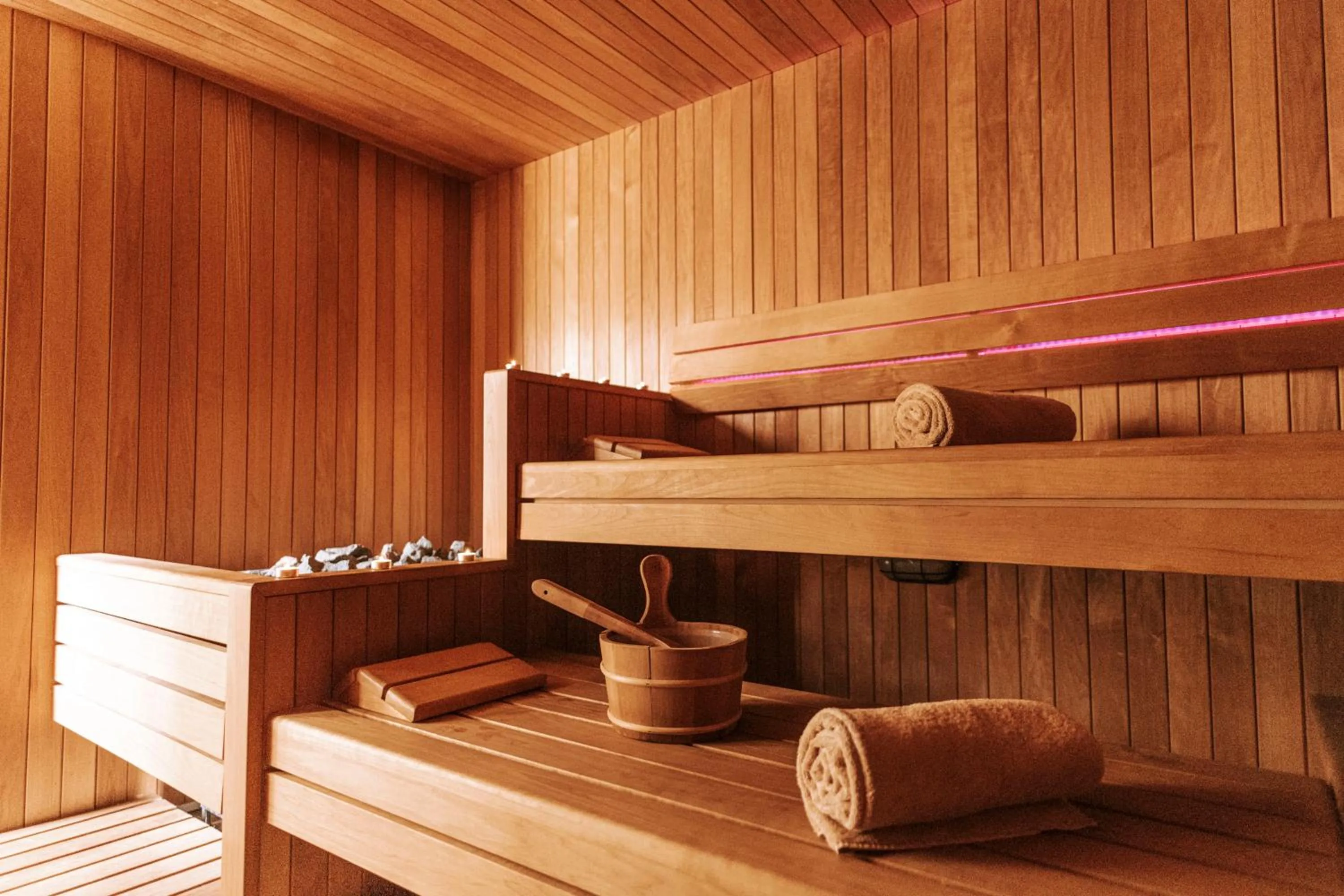 Sauna in Hotel Miramare