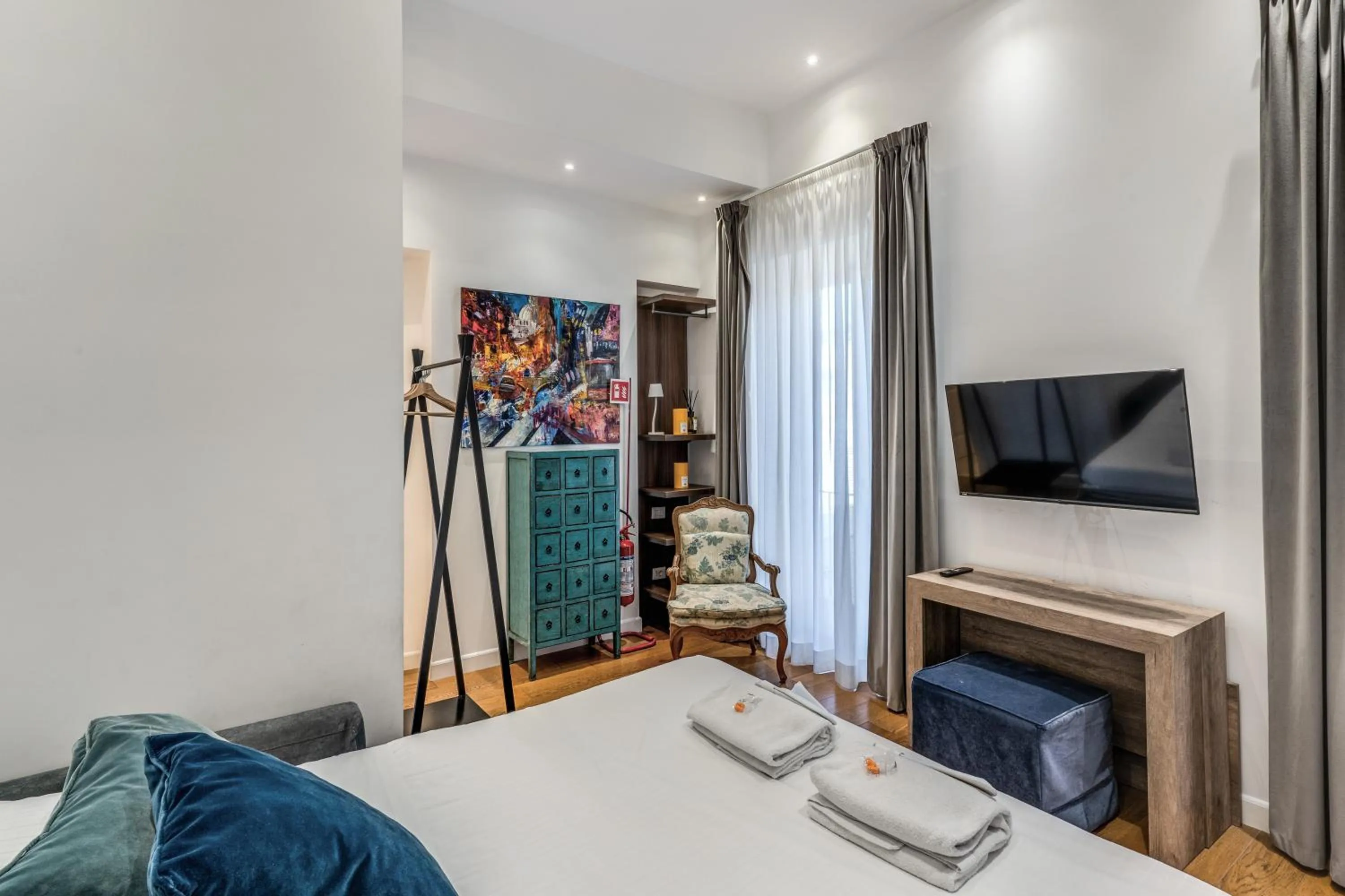 Bedroom, Bed in Suite della Pigna