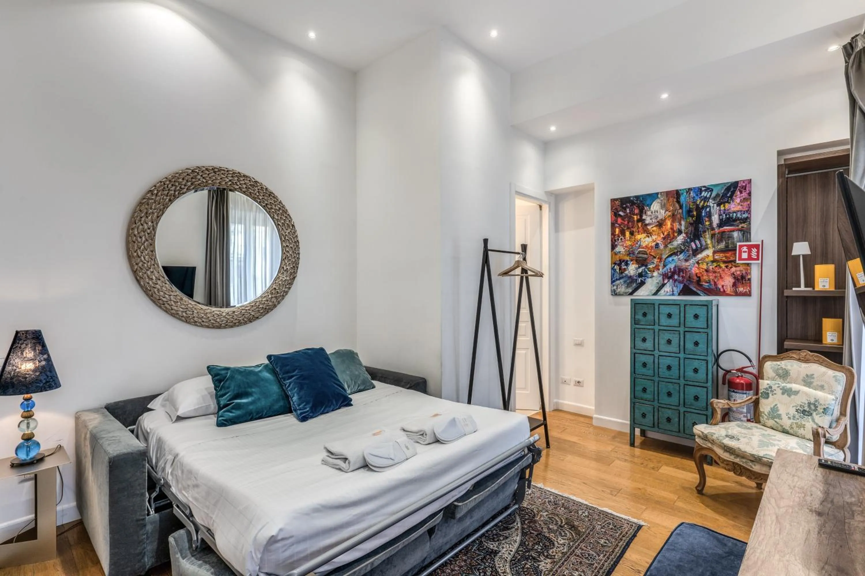 Bedroom, Bed in Suite della Pigna