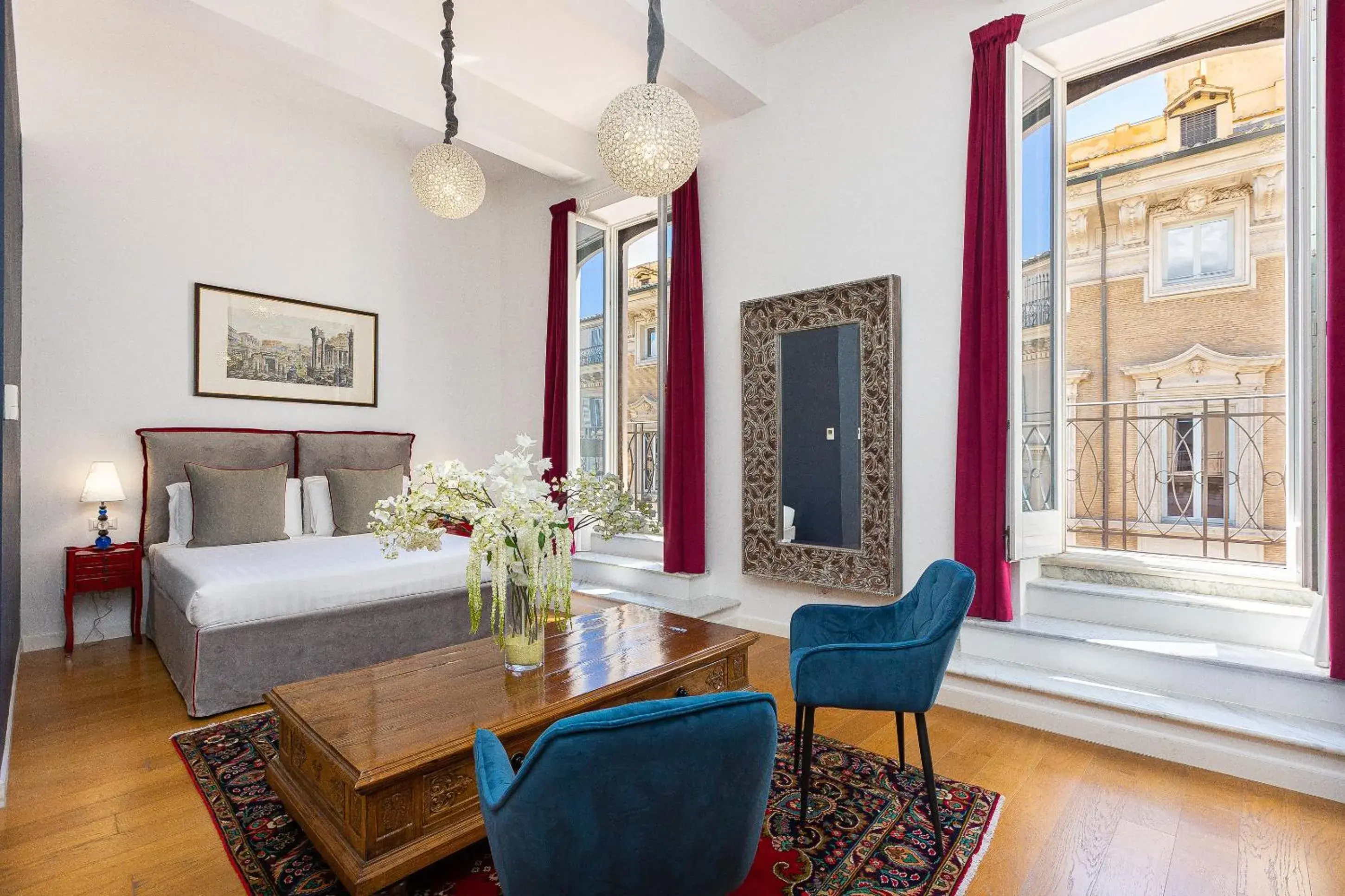 Junior Suite with Balcony in Suite della Pigna Junior Suite with Balcony in Suite della Pigna