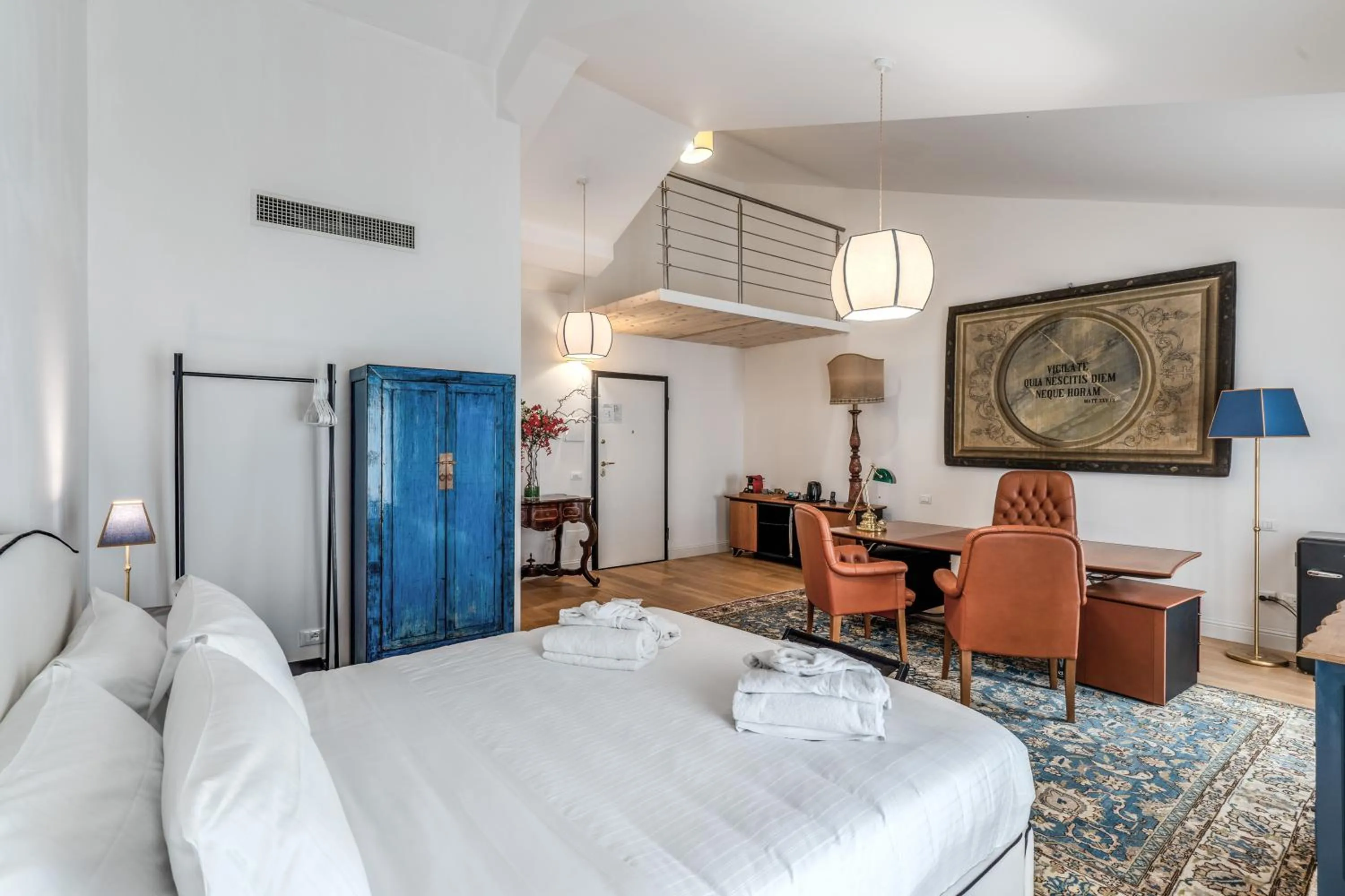 Photo of the whole room, Bed in Suite della Pigna