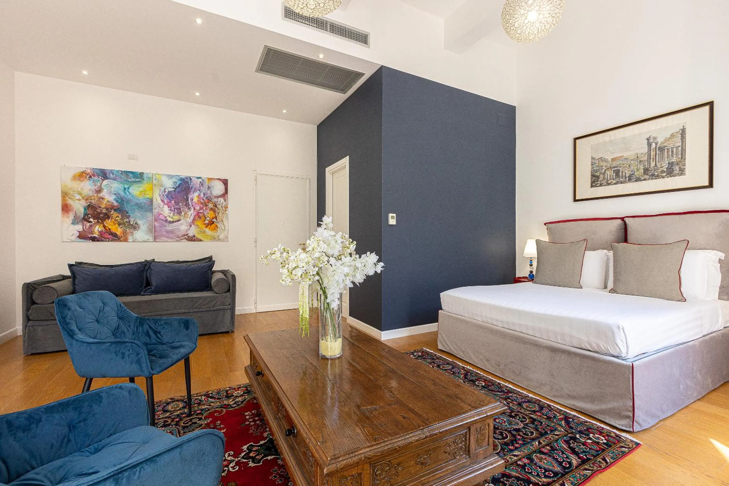 Photo of the whole room, Bed in Suite della Pigna