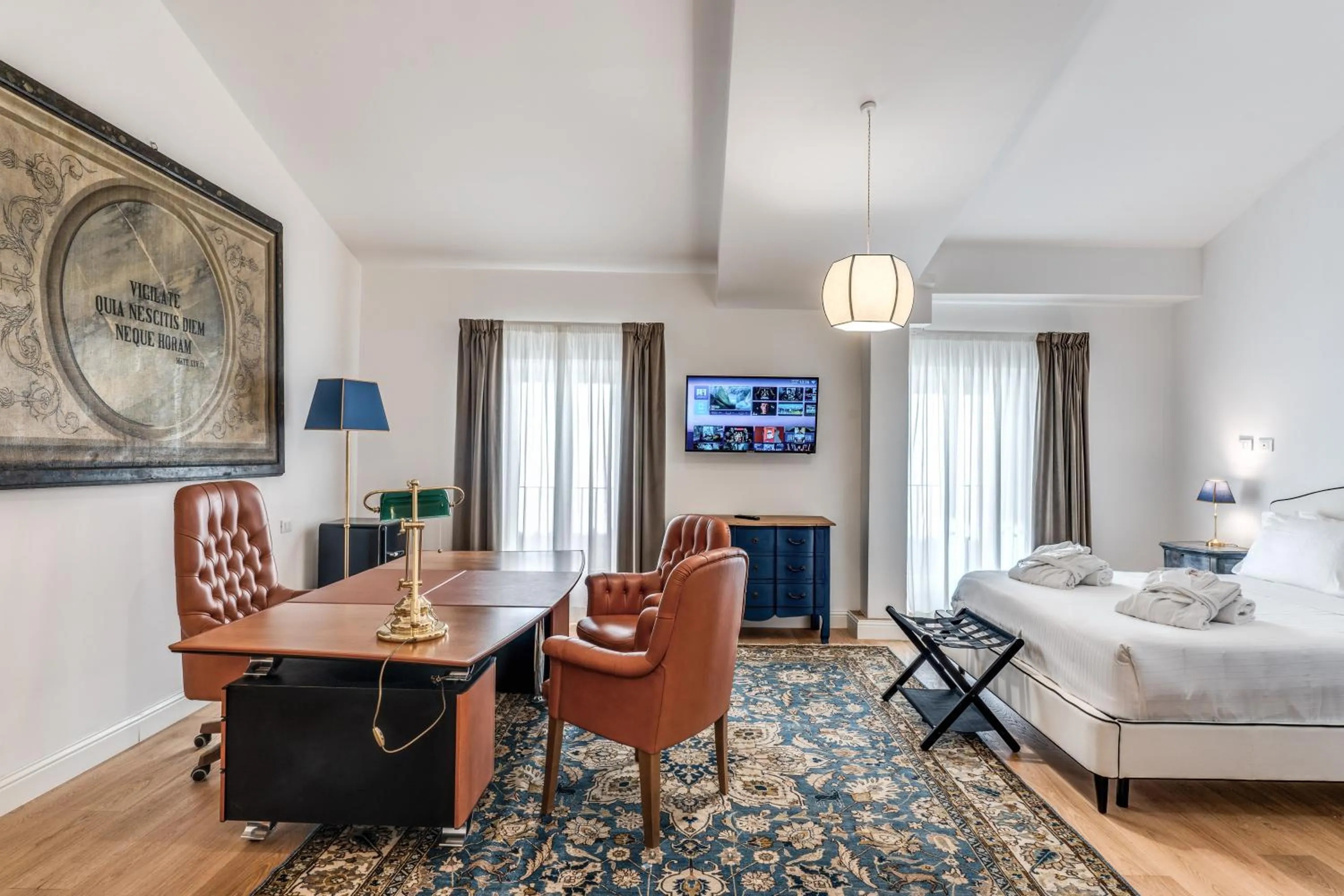 Photo of the whole room, Bed in Suite della Pigna