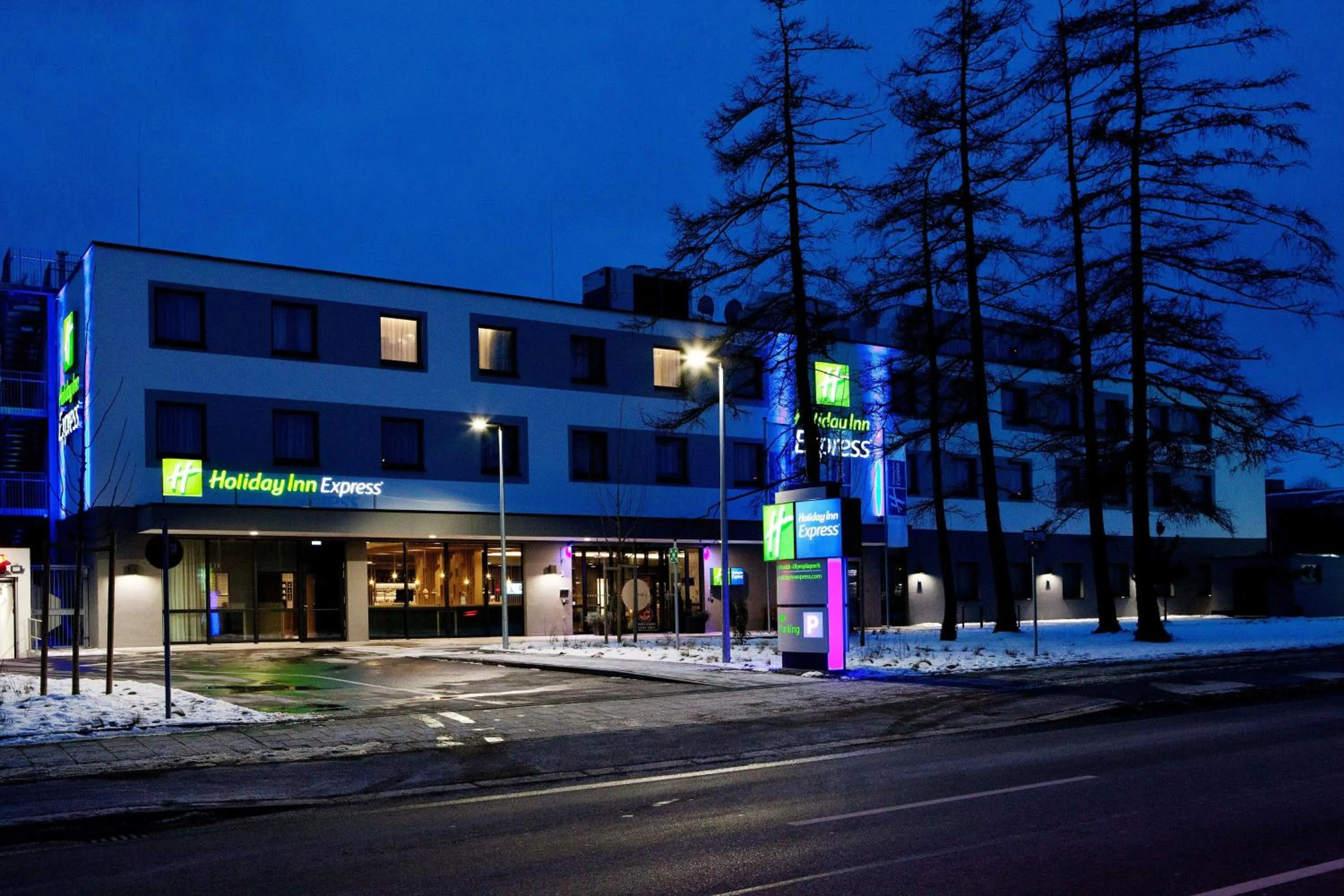 Property building in Holiday Inn Express Munich - Olympiapark by IHG
