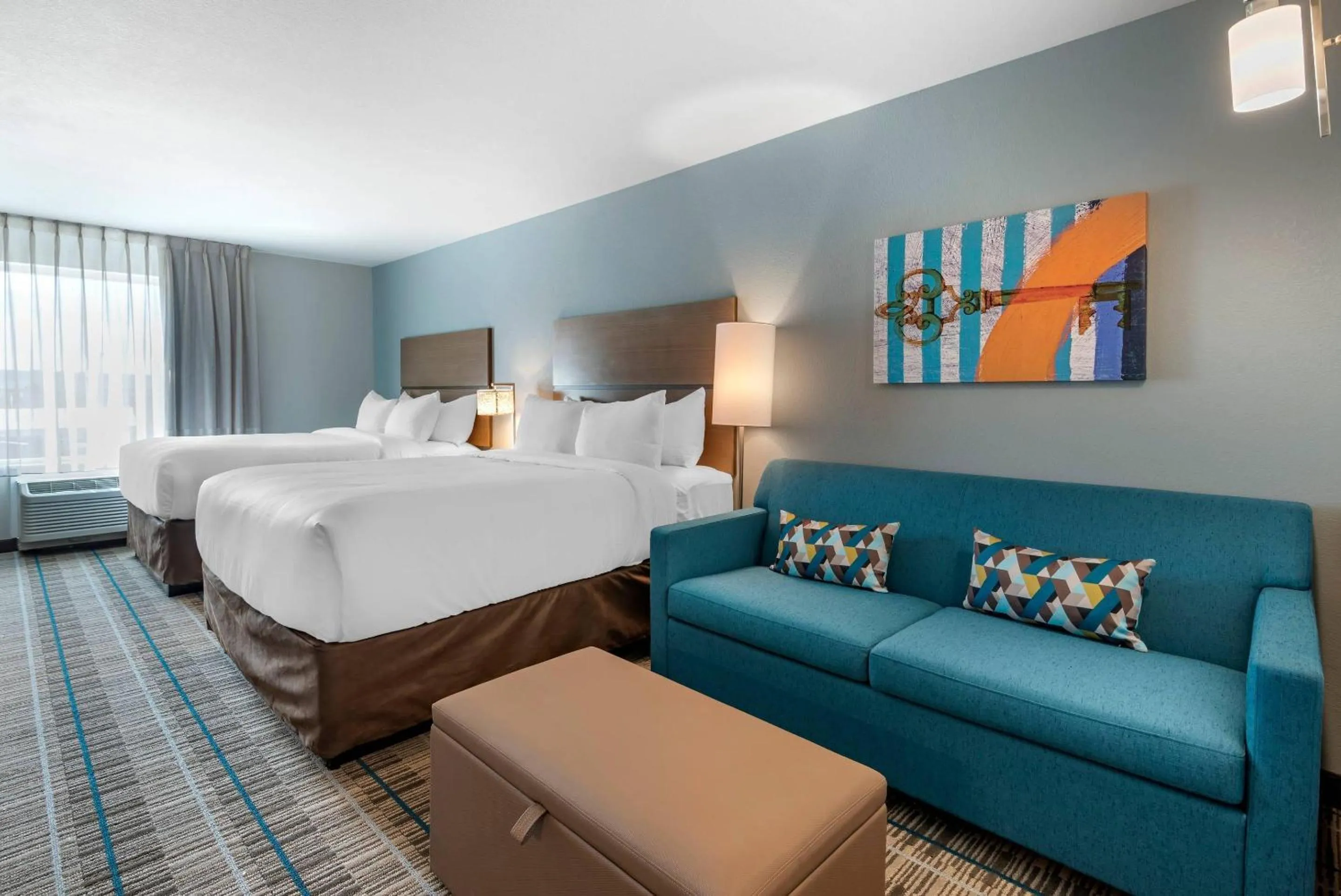 Bedroom, Bed in MainStay Suites Durango