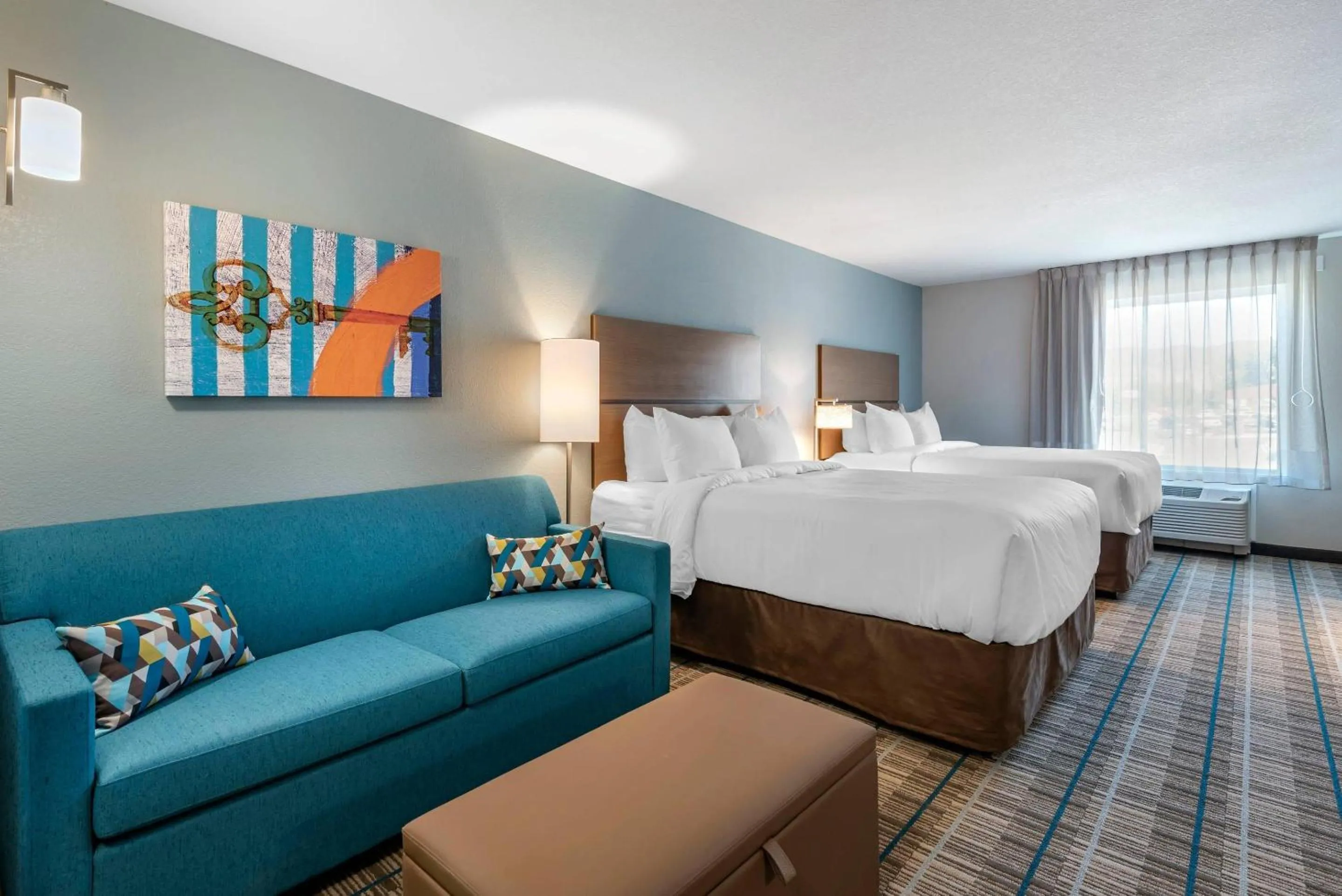 Bedroom, Bed in MainStay Suites Durango