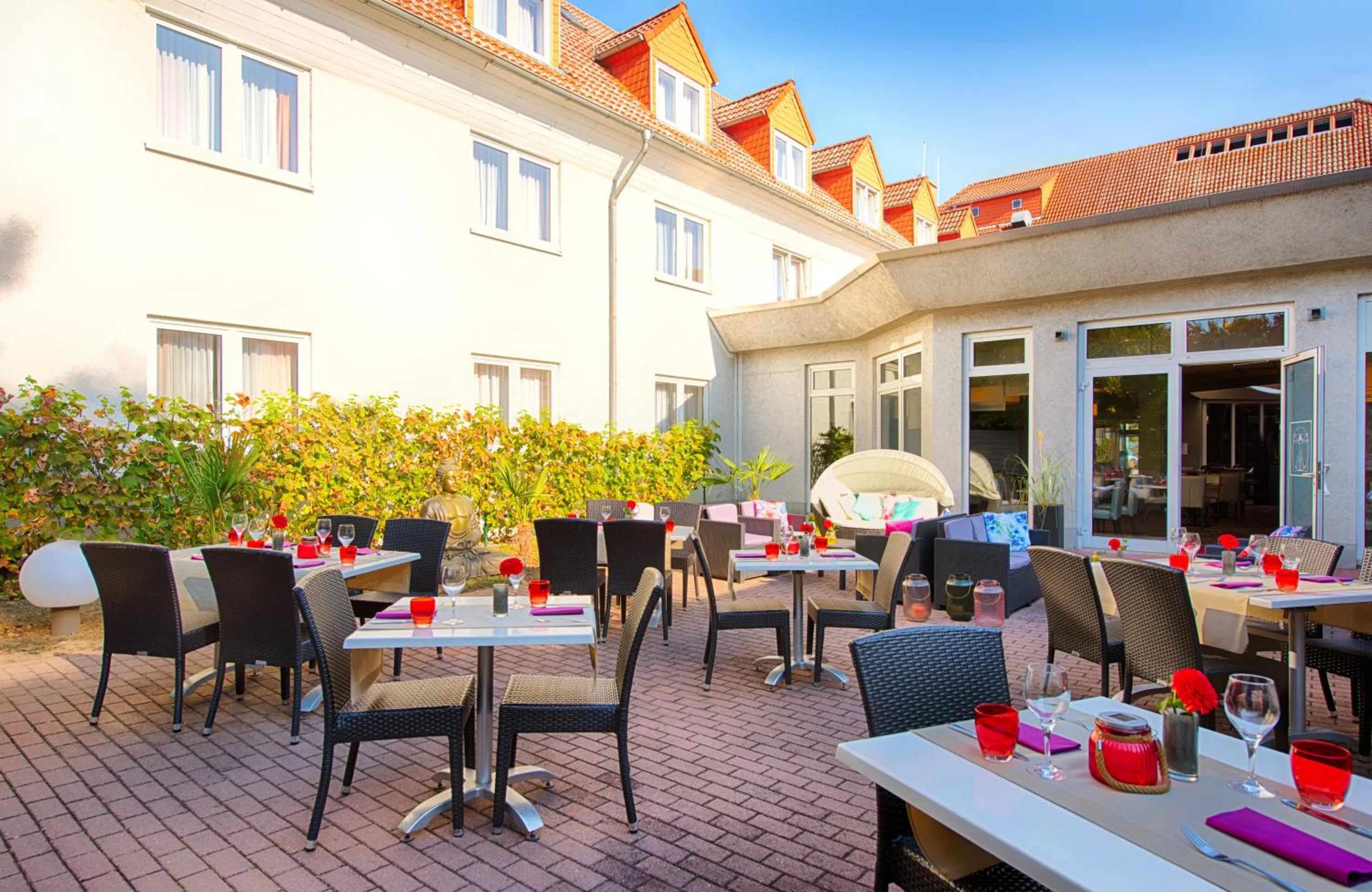 Balcony/Terrace in Leonardo Hotel Mannheim-Ladenburg