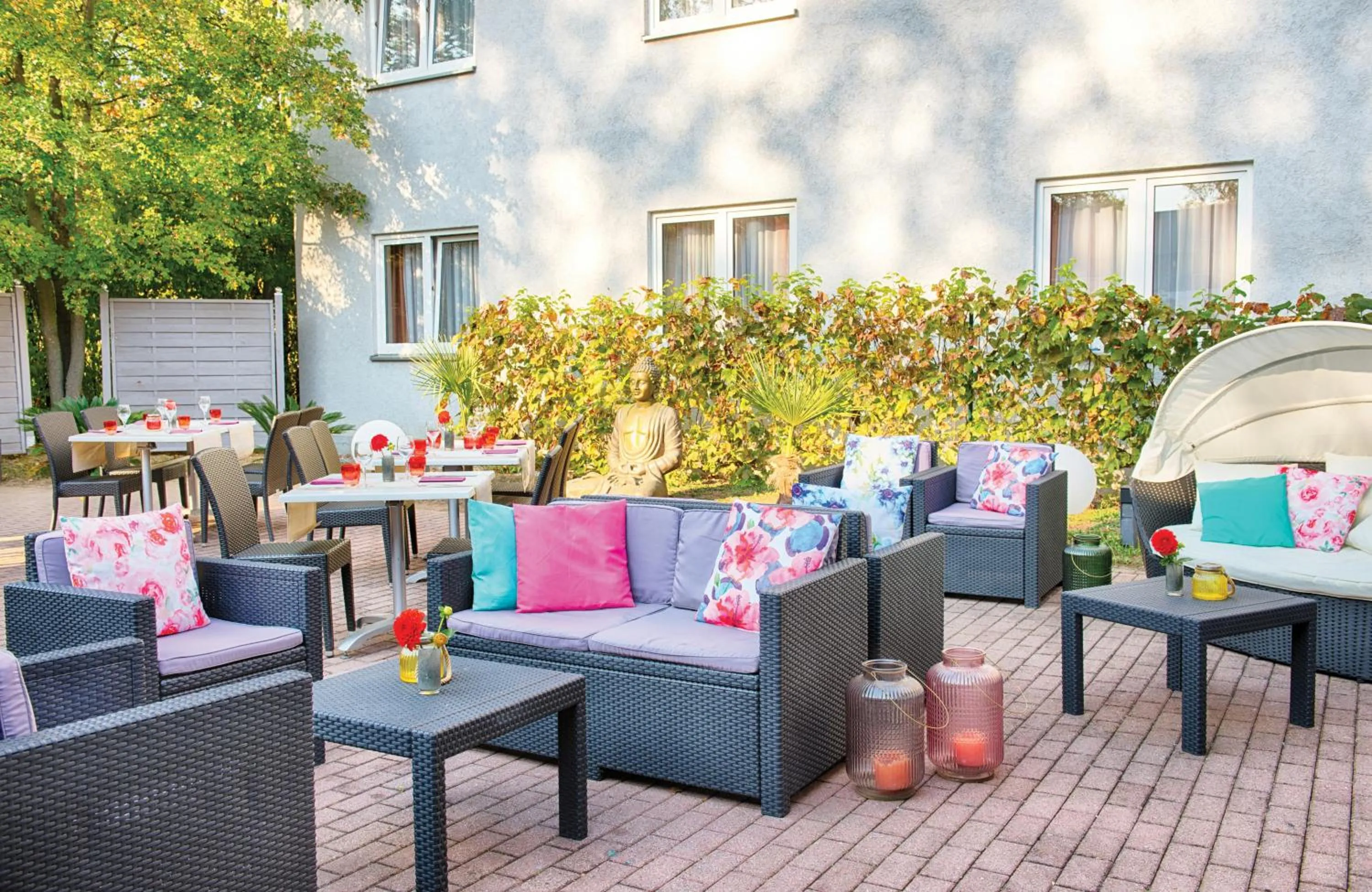 Balcony/Terrace in Leonardo Hotel Mannheim-Ladenburg