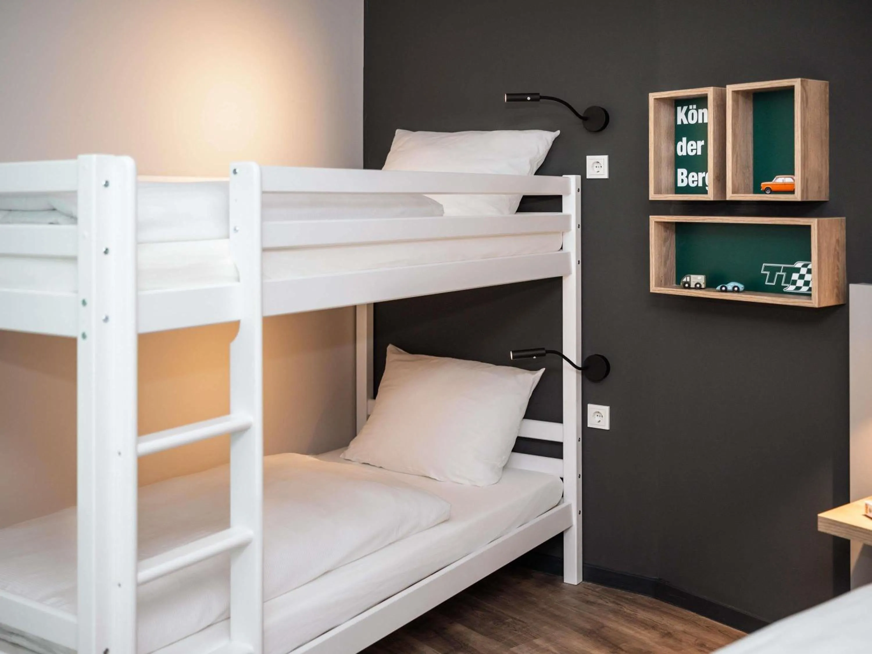 Bedroom, Bed in ibis Styles Neckarsulm
