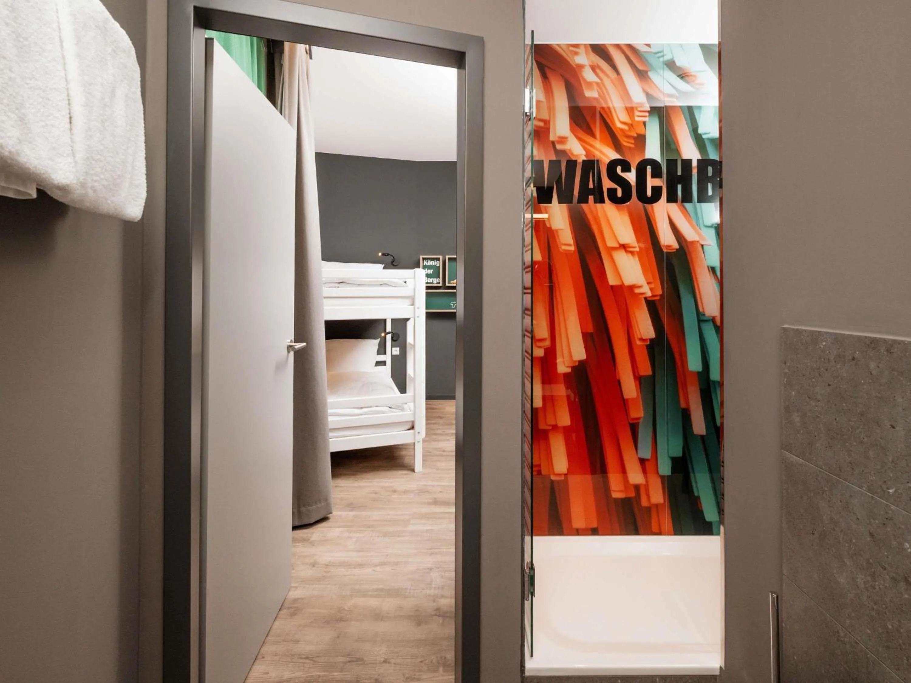 Bedroom, Bed in ibis Styles Neckarsulm