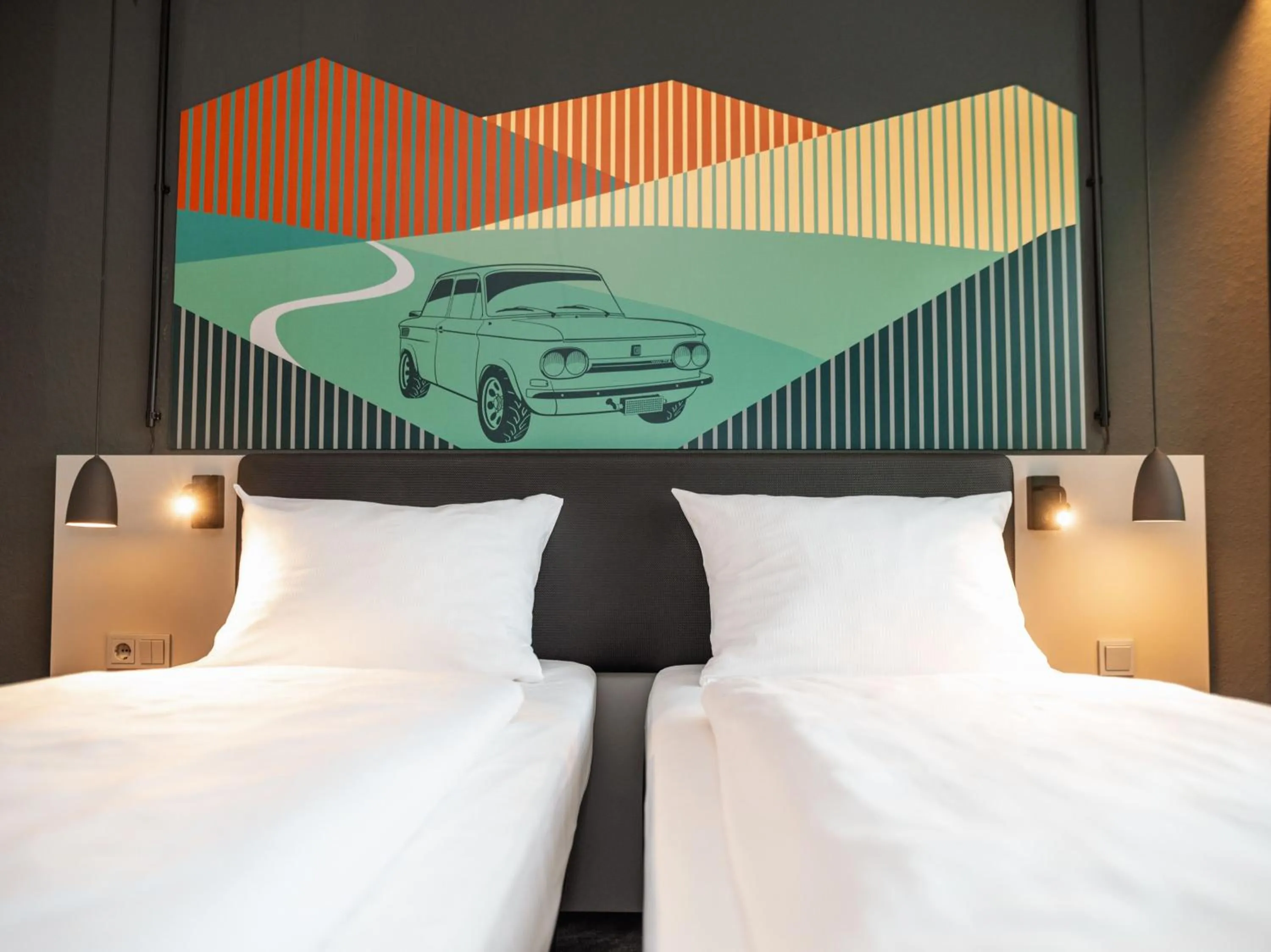 Photo of the whole room, Bed in ibis Styles Neckarsulm