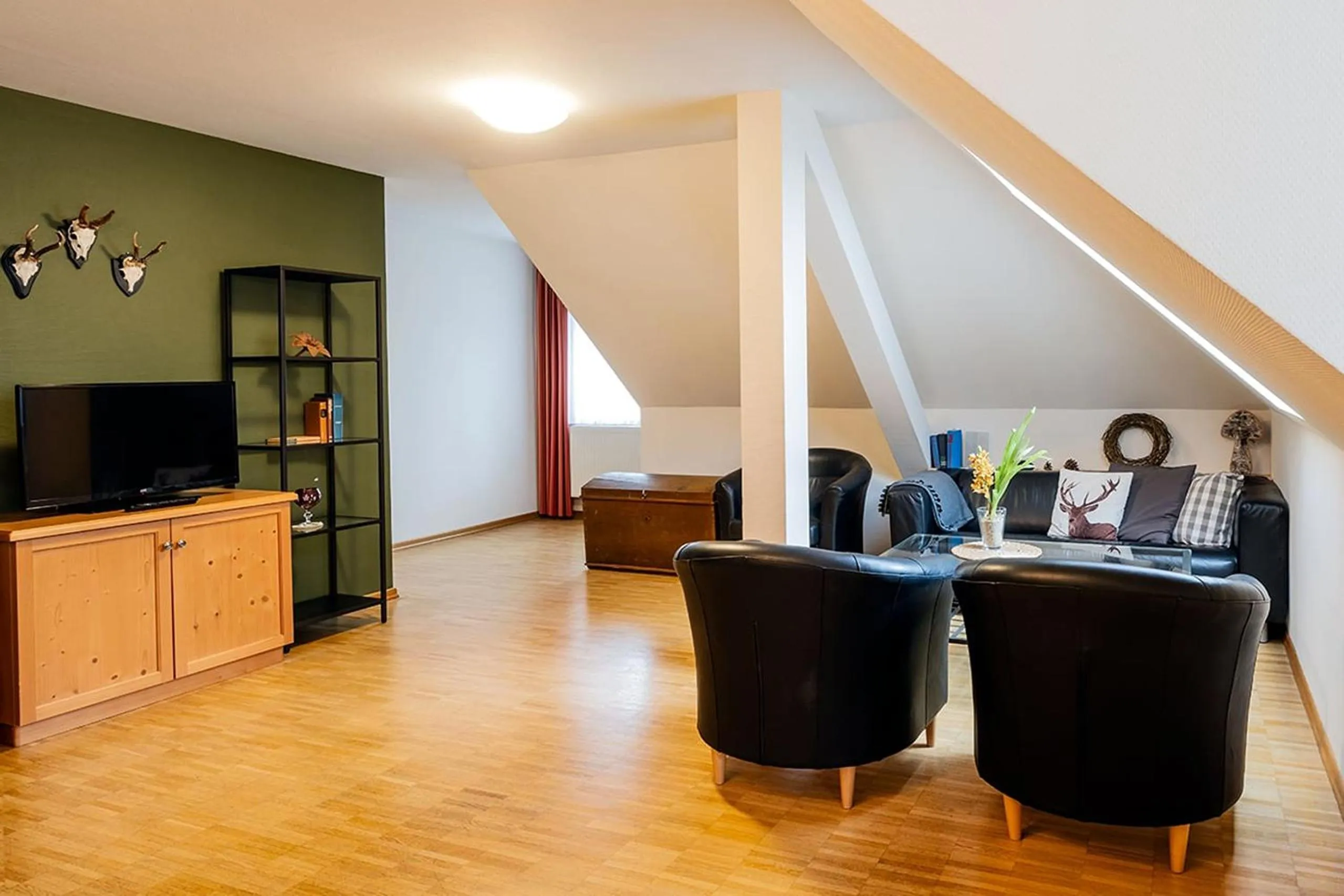Living room in Apparthotel Bad Schandau by STEIGER Hotels