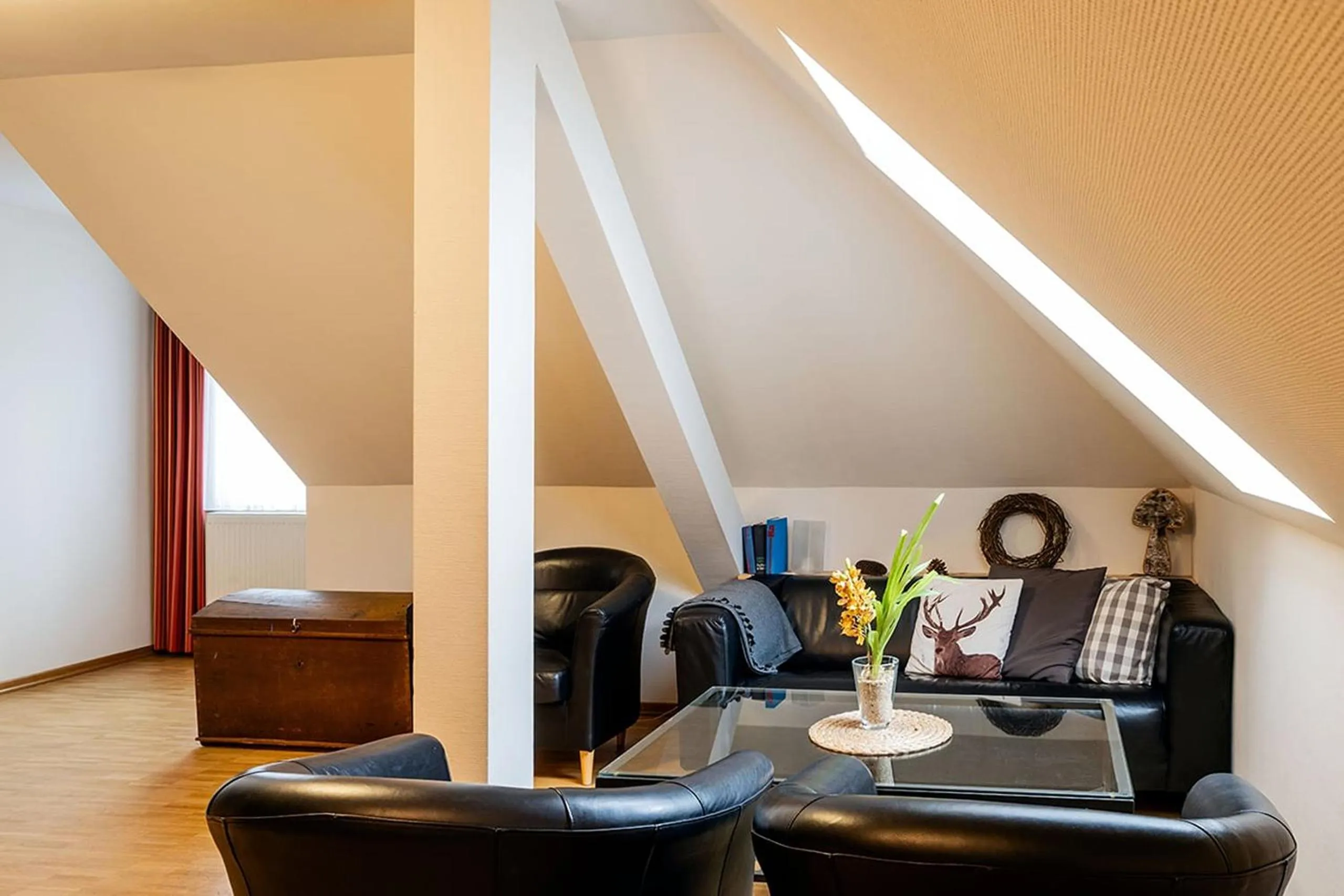 Seating area in Apparthotel Bad Schandau by STEIGER Hotels