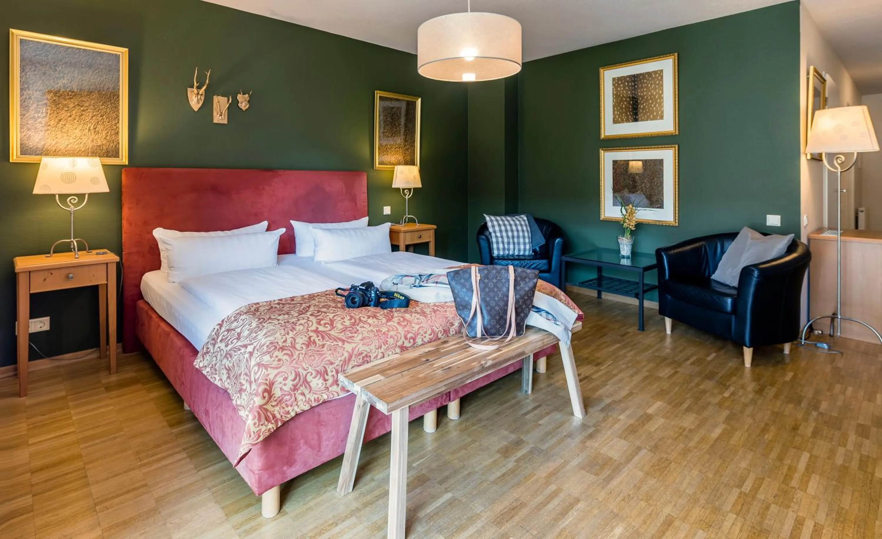 Photo of the whole room, Bed in Apparthotel Bad Schandau by STEIGER Hotels