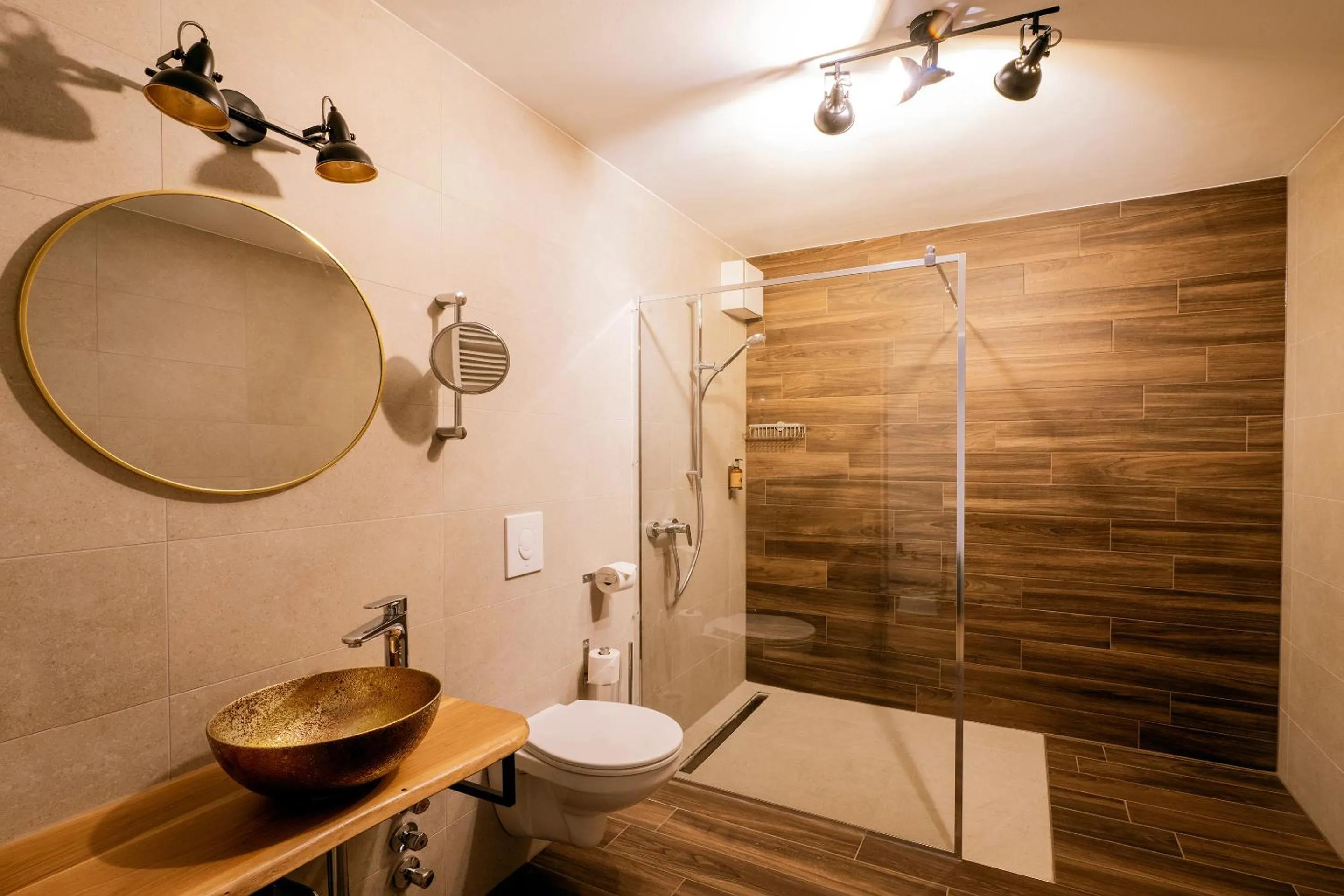 Shower in Apparthotel Bad Schandau by STEIGER Hotels