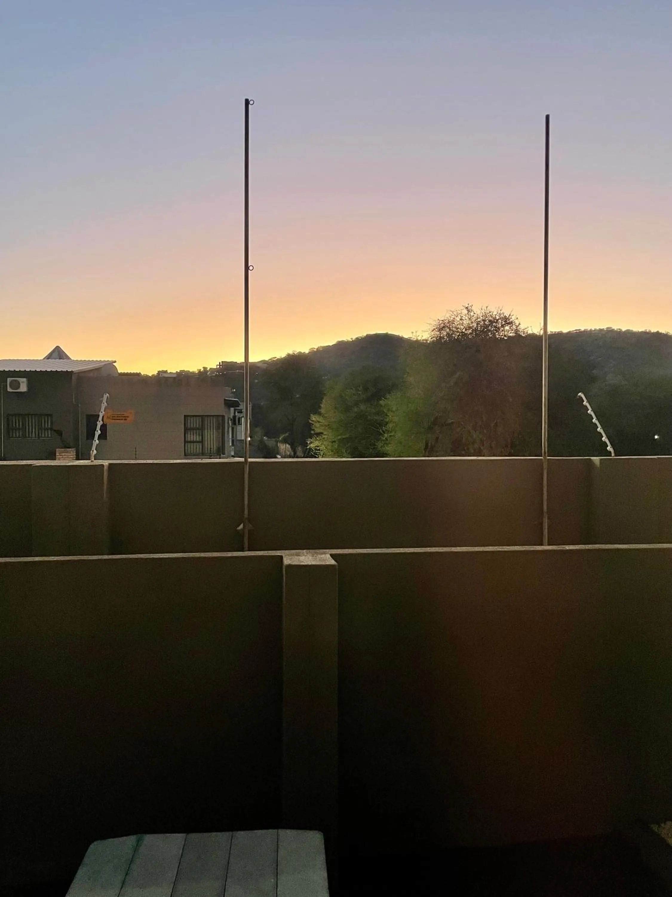 Sunrise in Hillside Accommodation