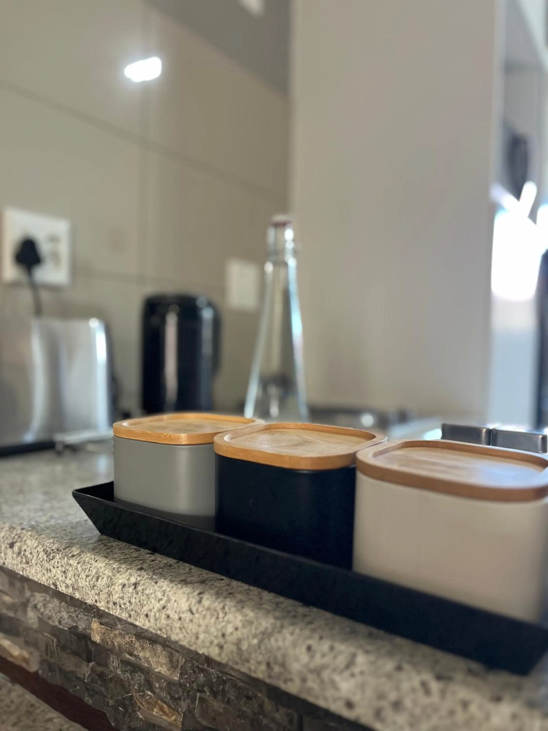 Coffee/tea facilities in Hillside Accommodation