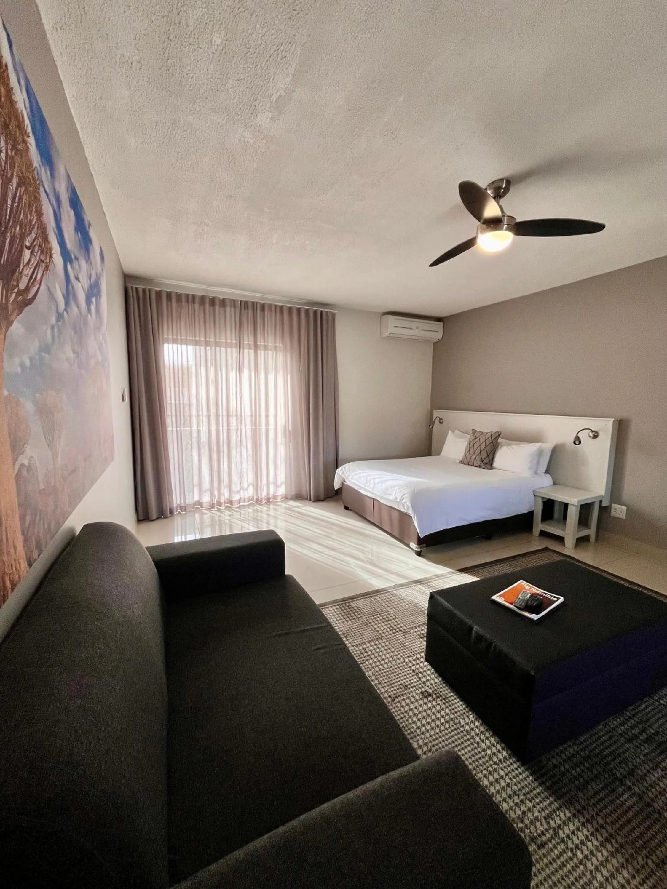 Bedroom, Bed in Hillside Accommodation