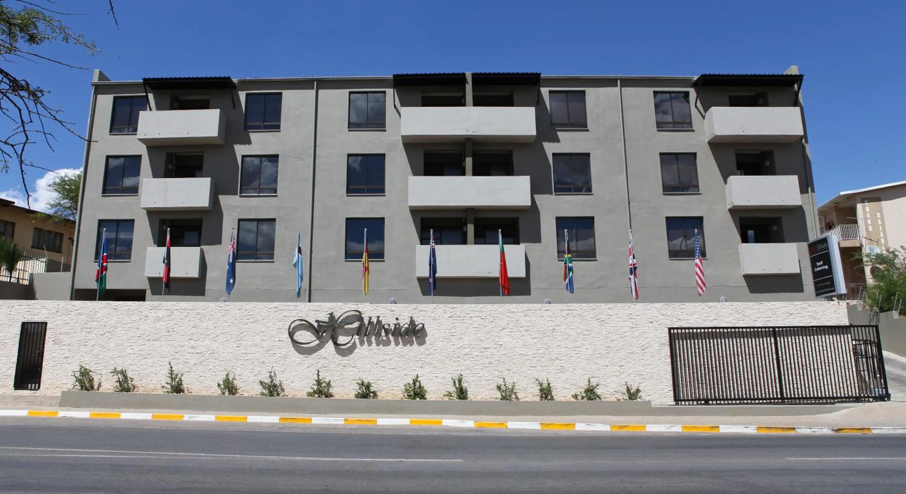 Property building in Hillside Accommodation