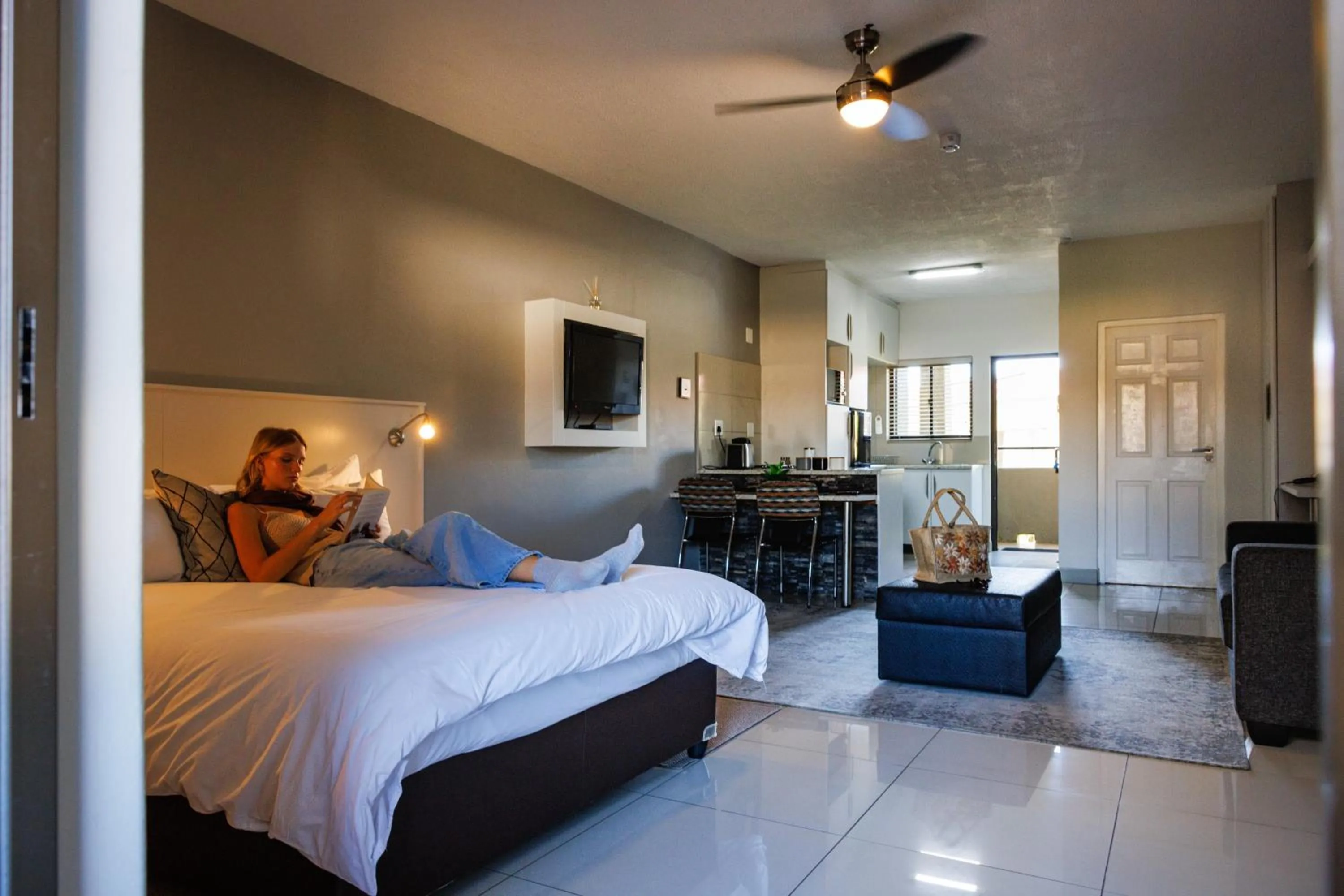 Bed in Hillside Accommodation