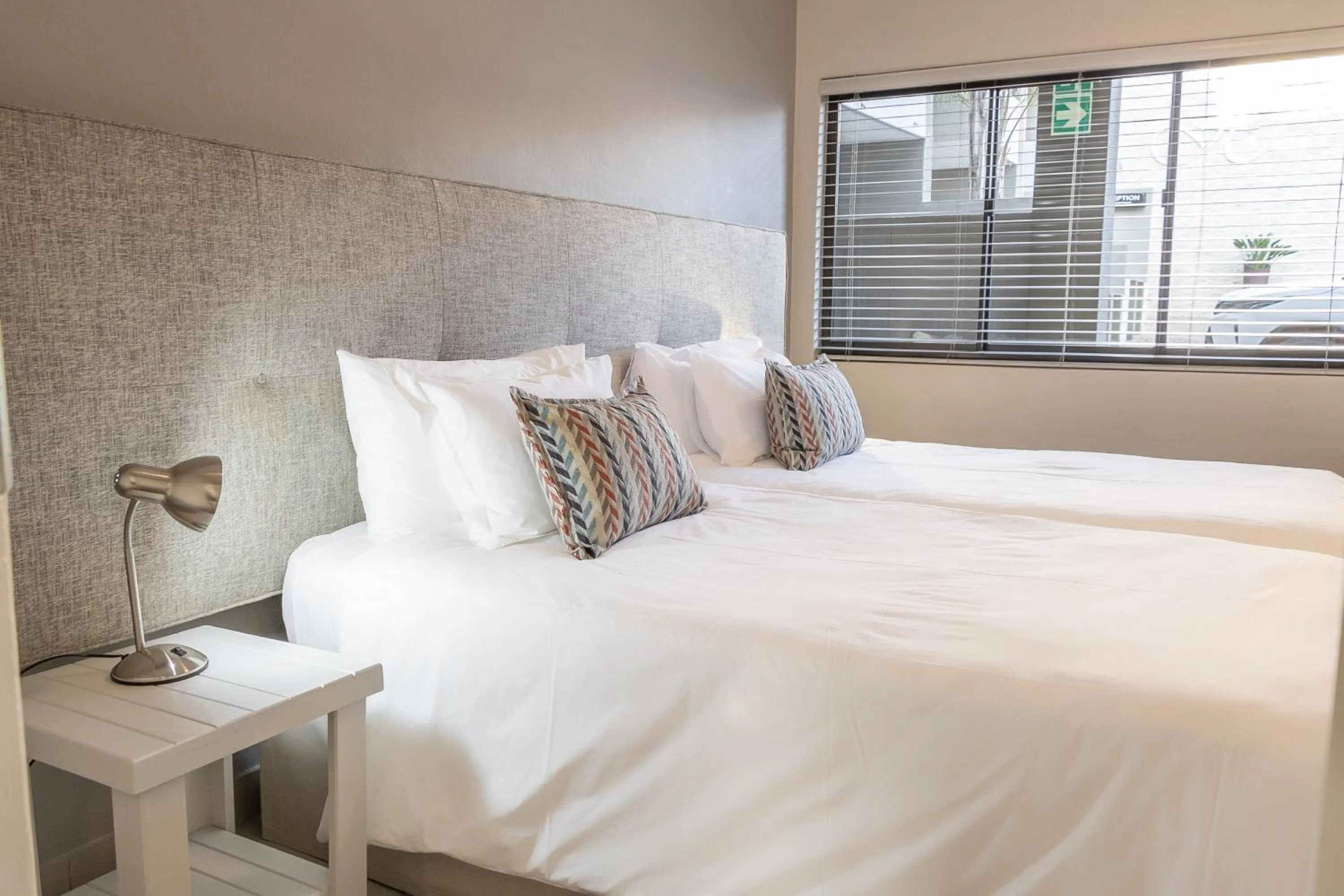Bedroom, Bed in Hillside Accommodation