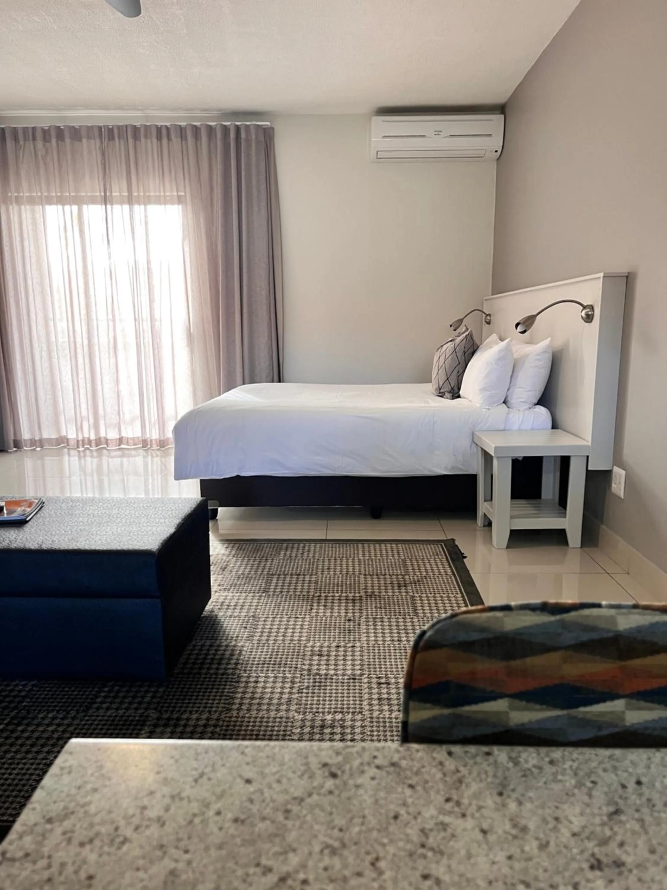 Bedroom, Bed in Hillside Accommodation