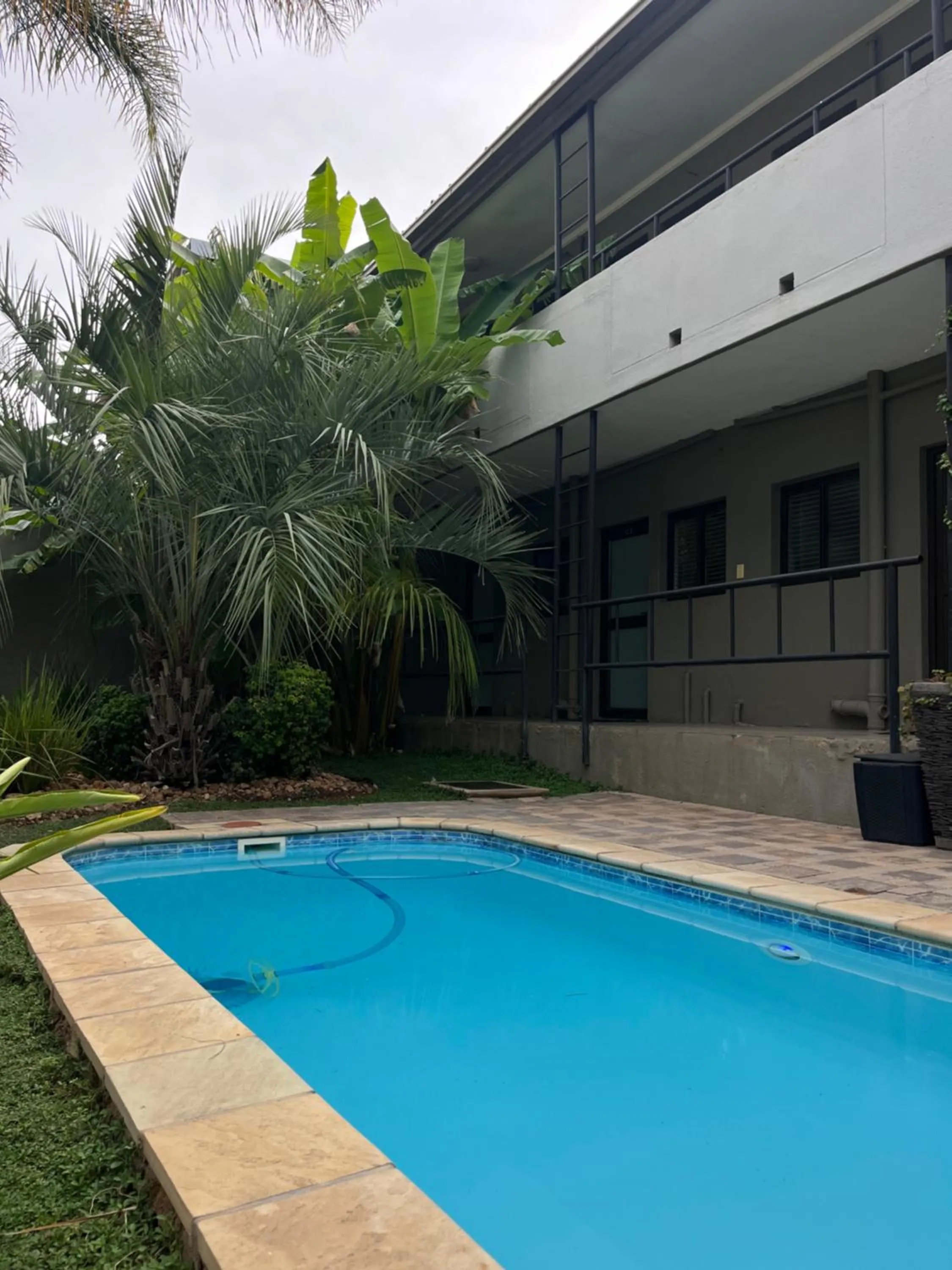 Pool view in Hillside Accommodation