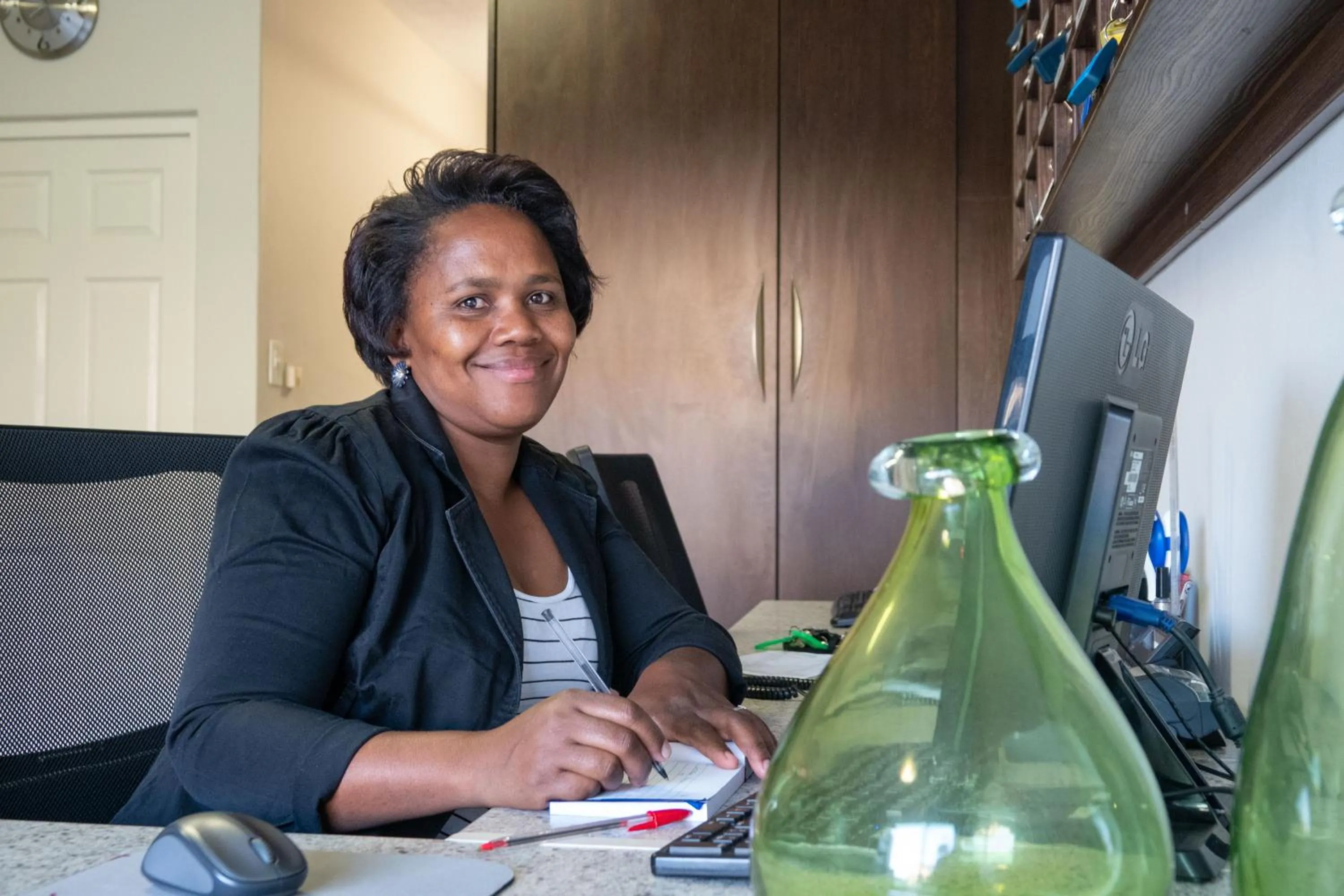 People in Hillside Accommodation