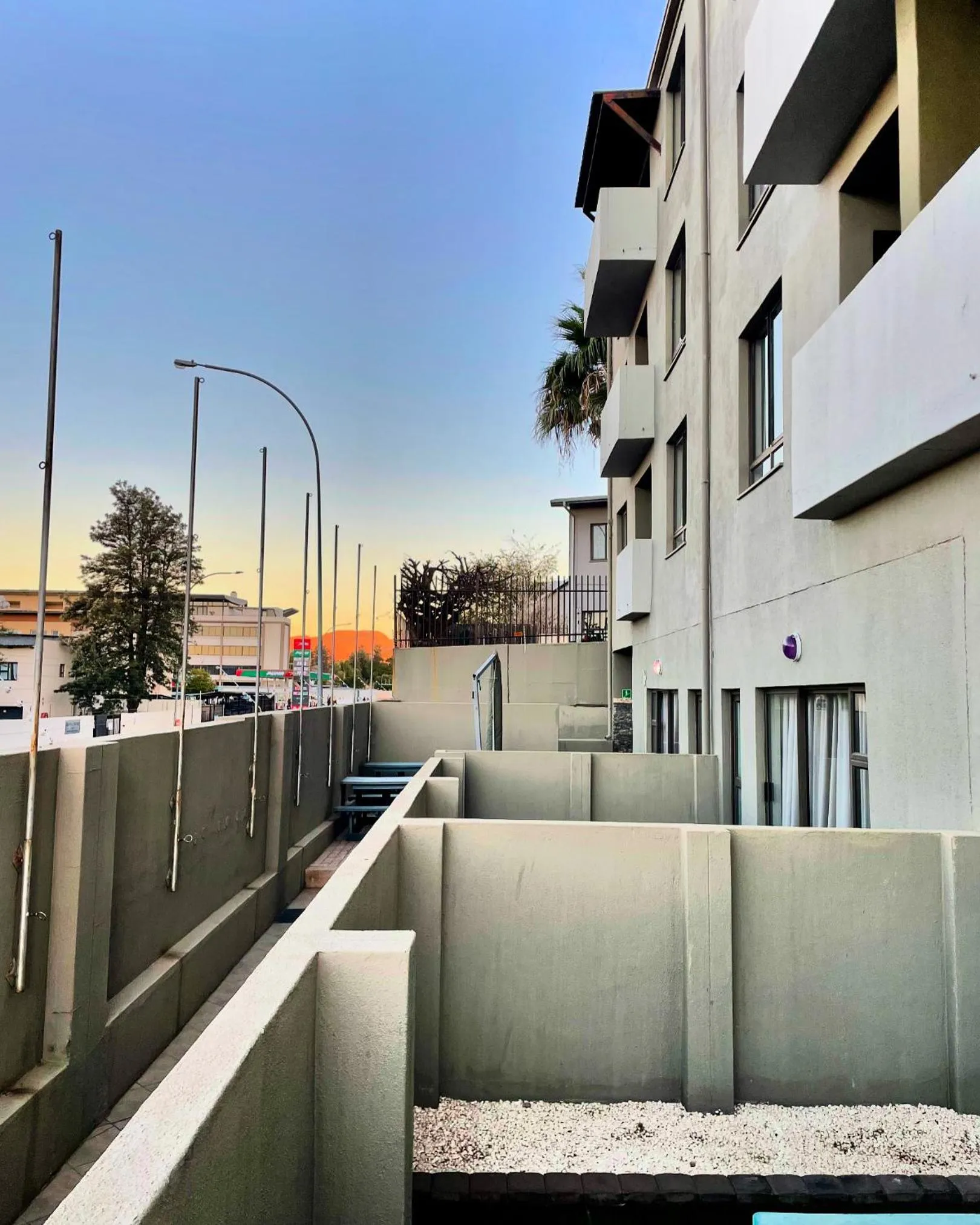 Balcony/Terrace in Hillside Accommodation