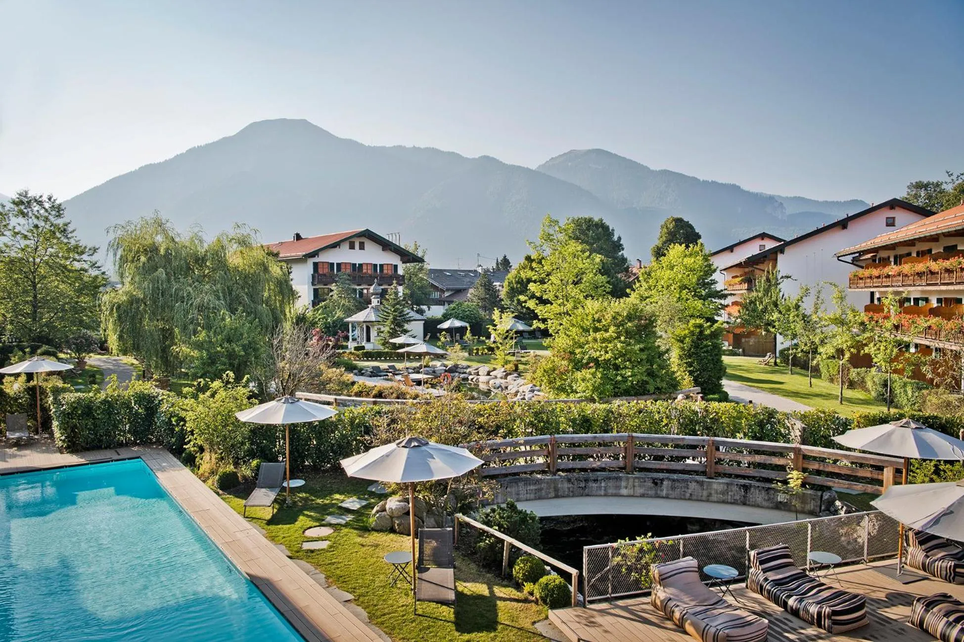 Property building in Spa & Resort Bachmair Weissach, LUXURY FAMILY RESORT
