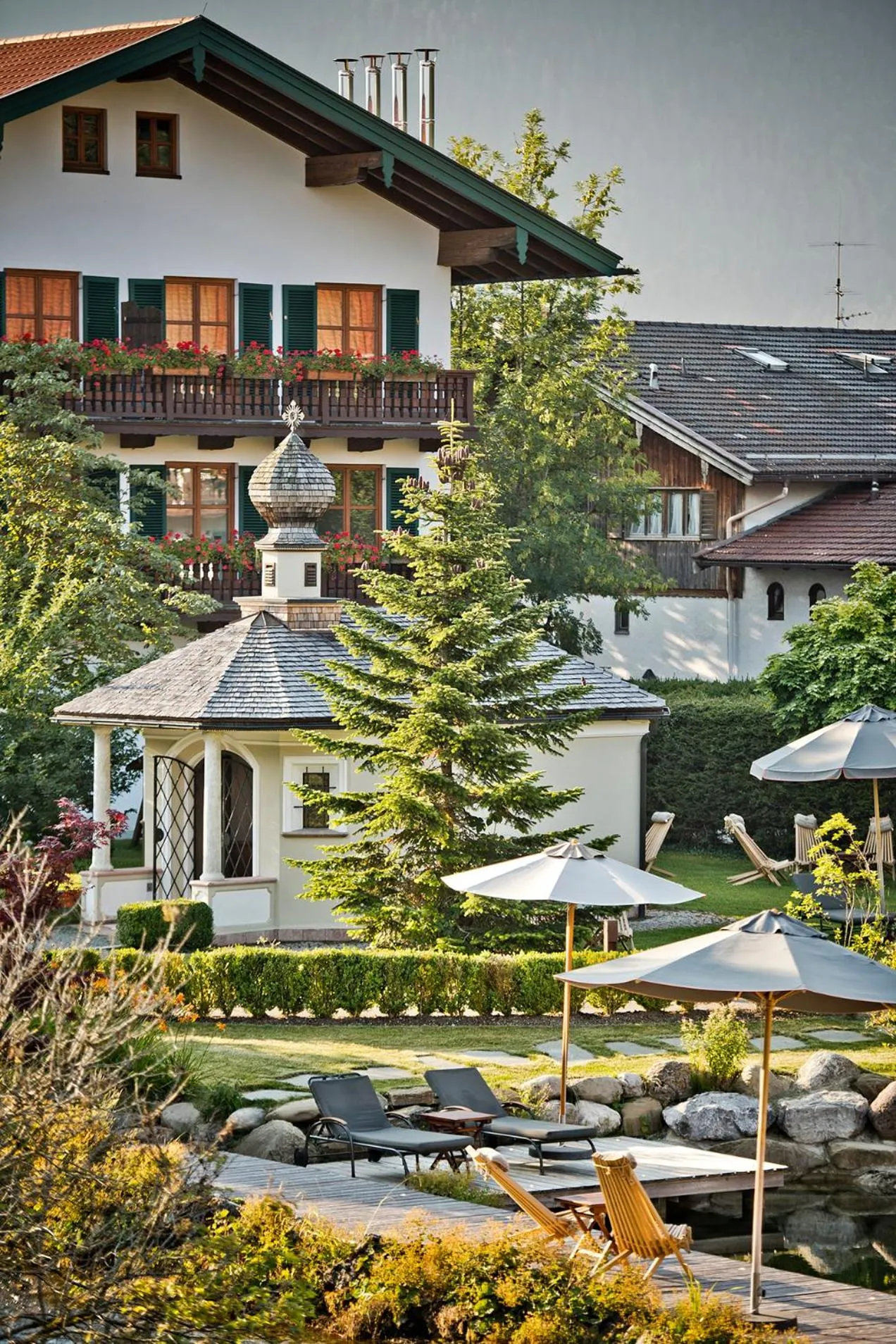 Property building in Spa & Resort Bachmair Weissach, LUXURY FAMILY RESORT