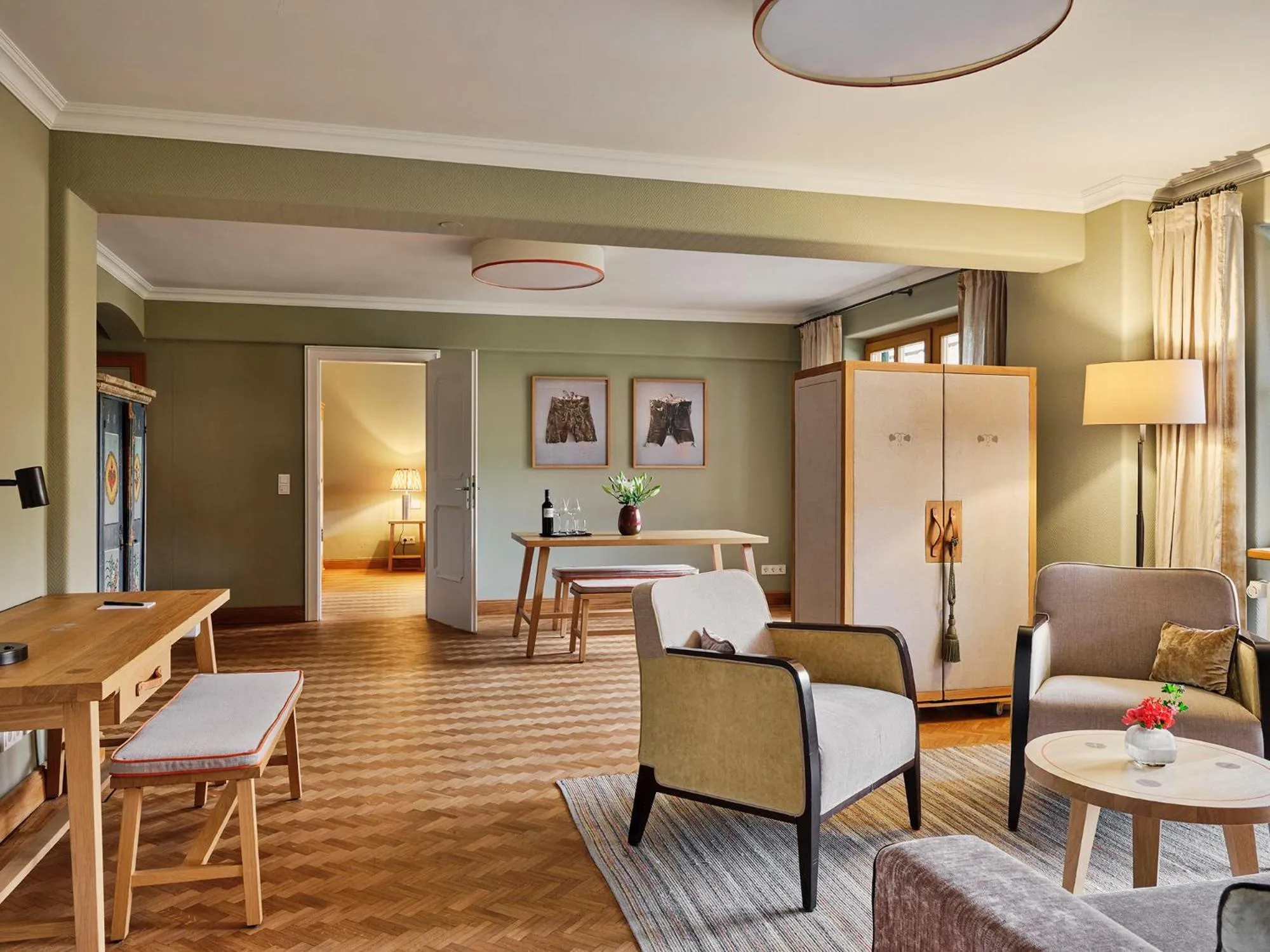 Seating area in Spa & Resort Bachmair Weissach, LUXURY FAMILY RESORT