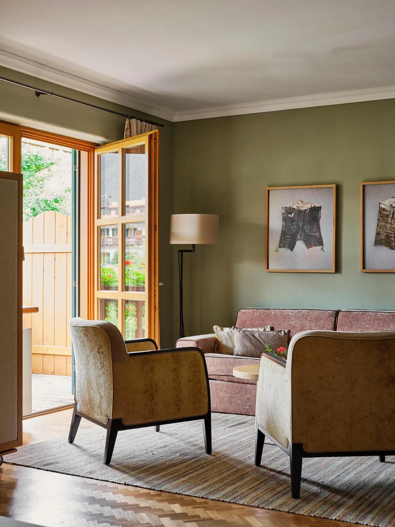 Living room in Spa & Resort Bachmair Weissach, LUXURY FAMILY RESORT