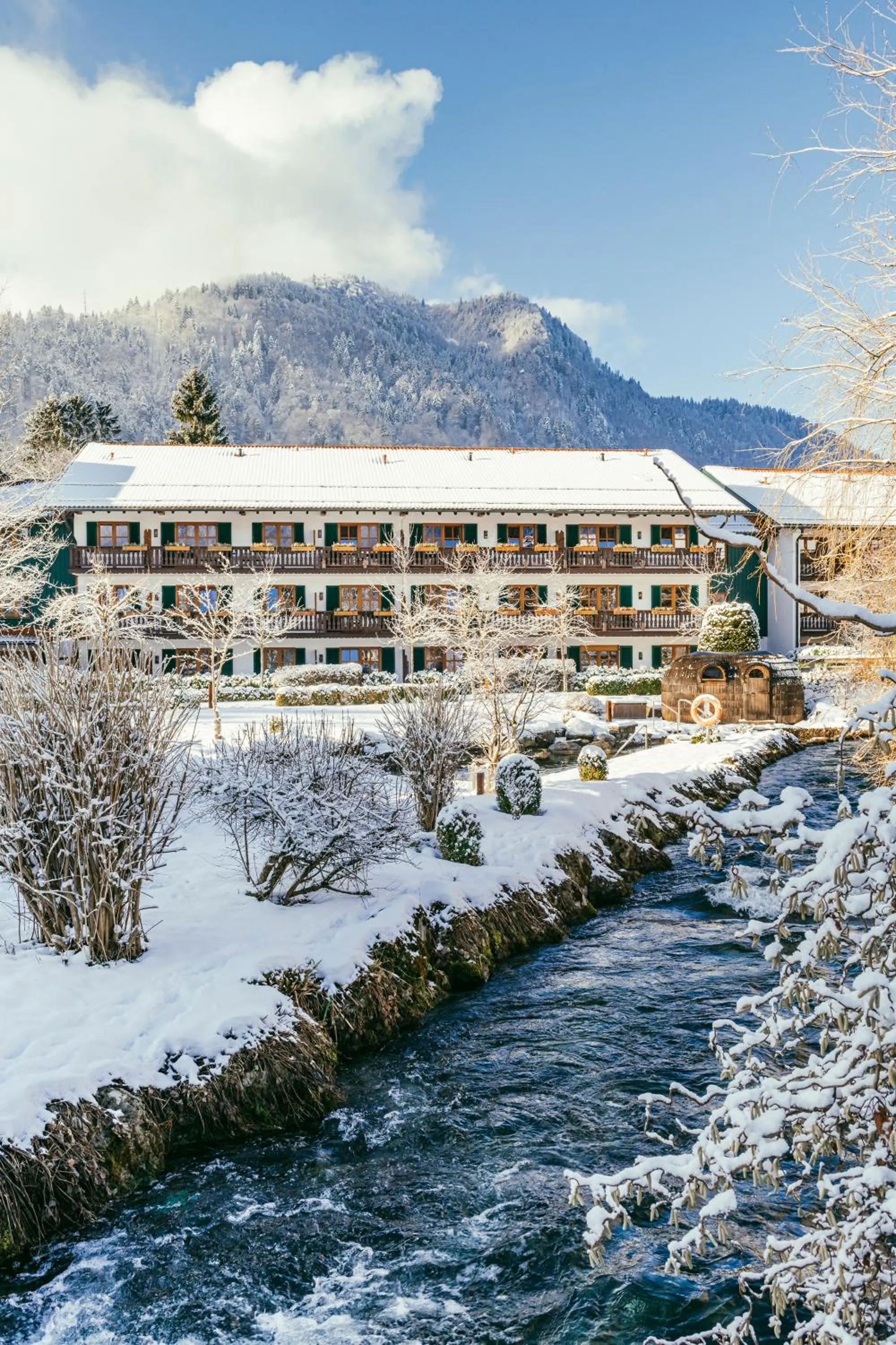 Property building in Spa & Resort Bachmair Weissach, LUXURY FAMILY RESORT