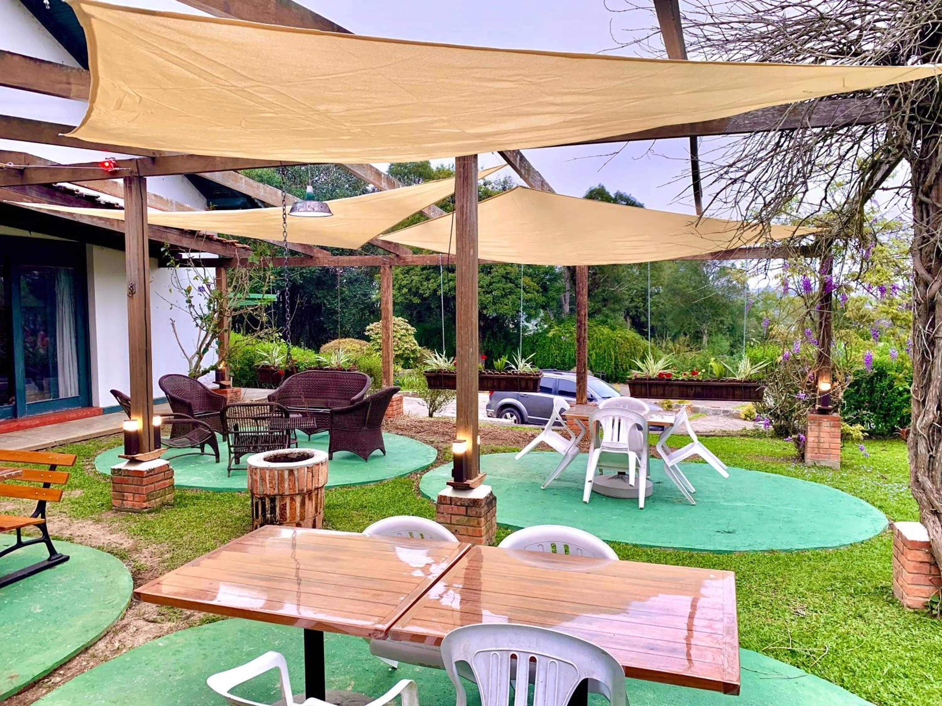 Garden in Hotel Pousada Joao de Barro