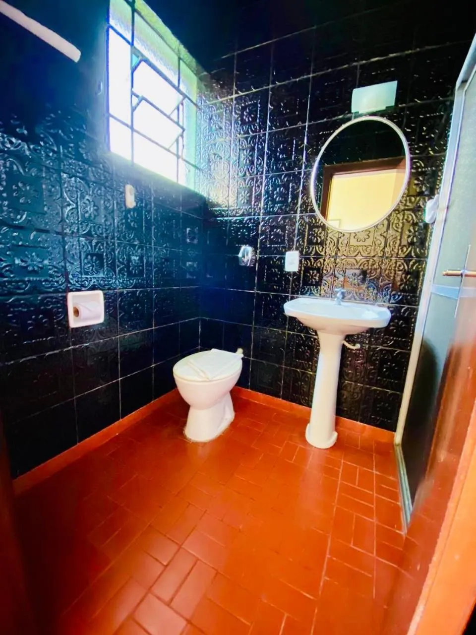 Bathroom in Hotel Pousada Joao de Barro