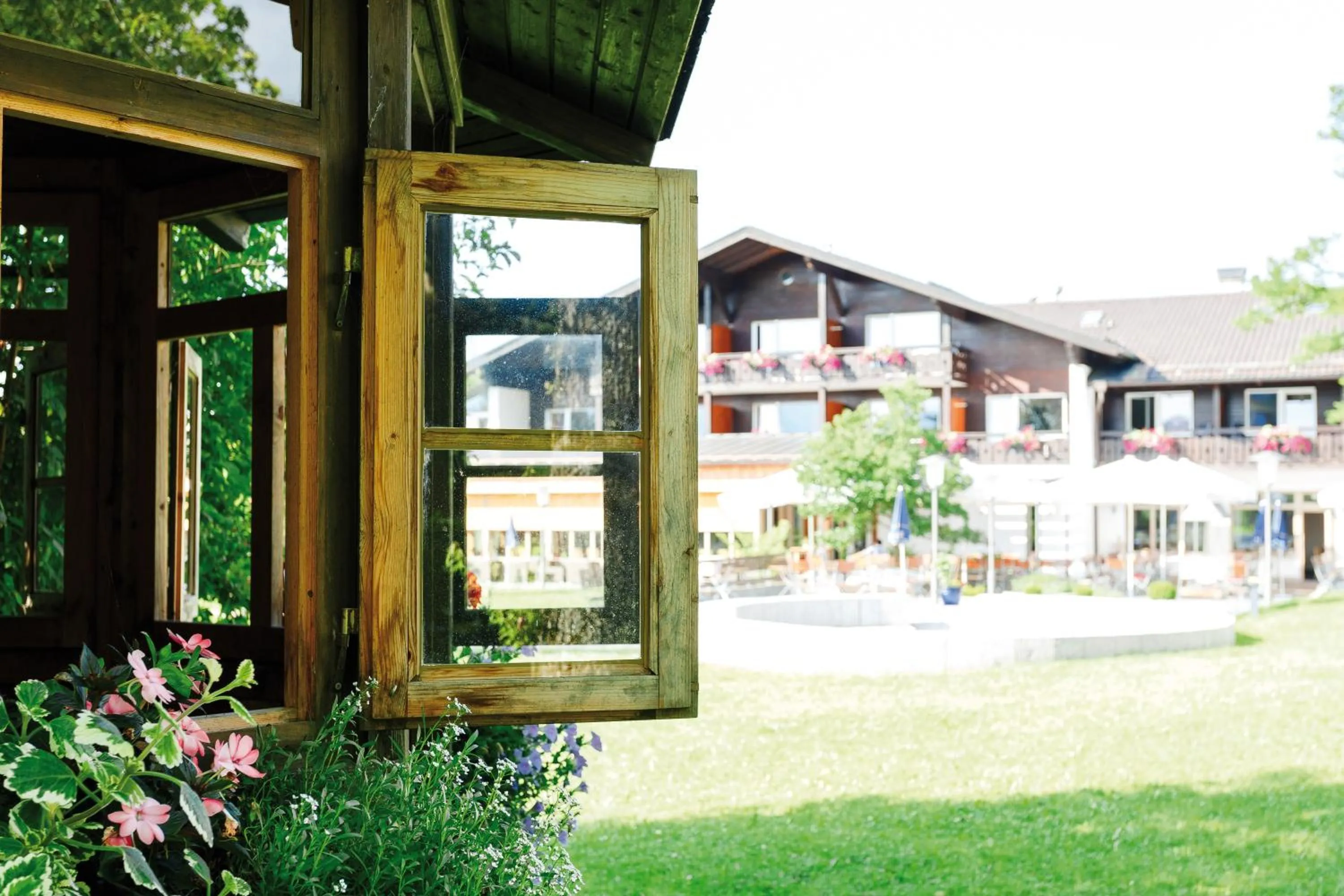 Property building in Hotel Alpenblick