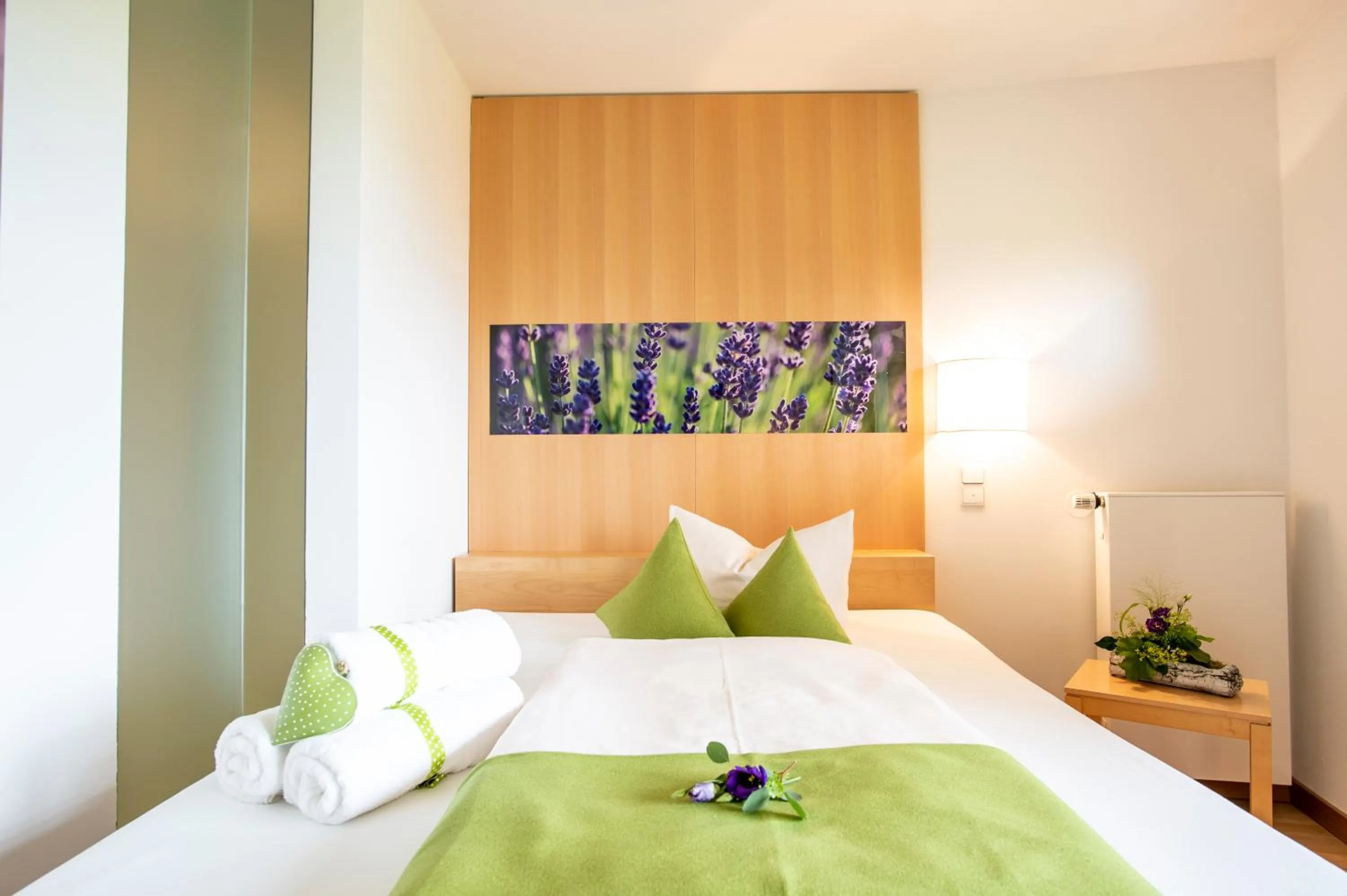 Bed in Hotel Alpenblick