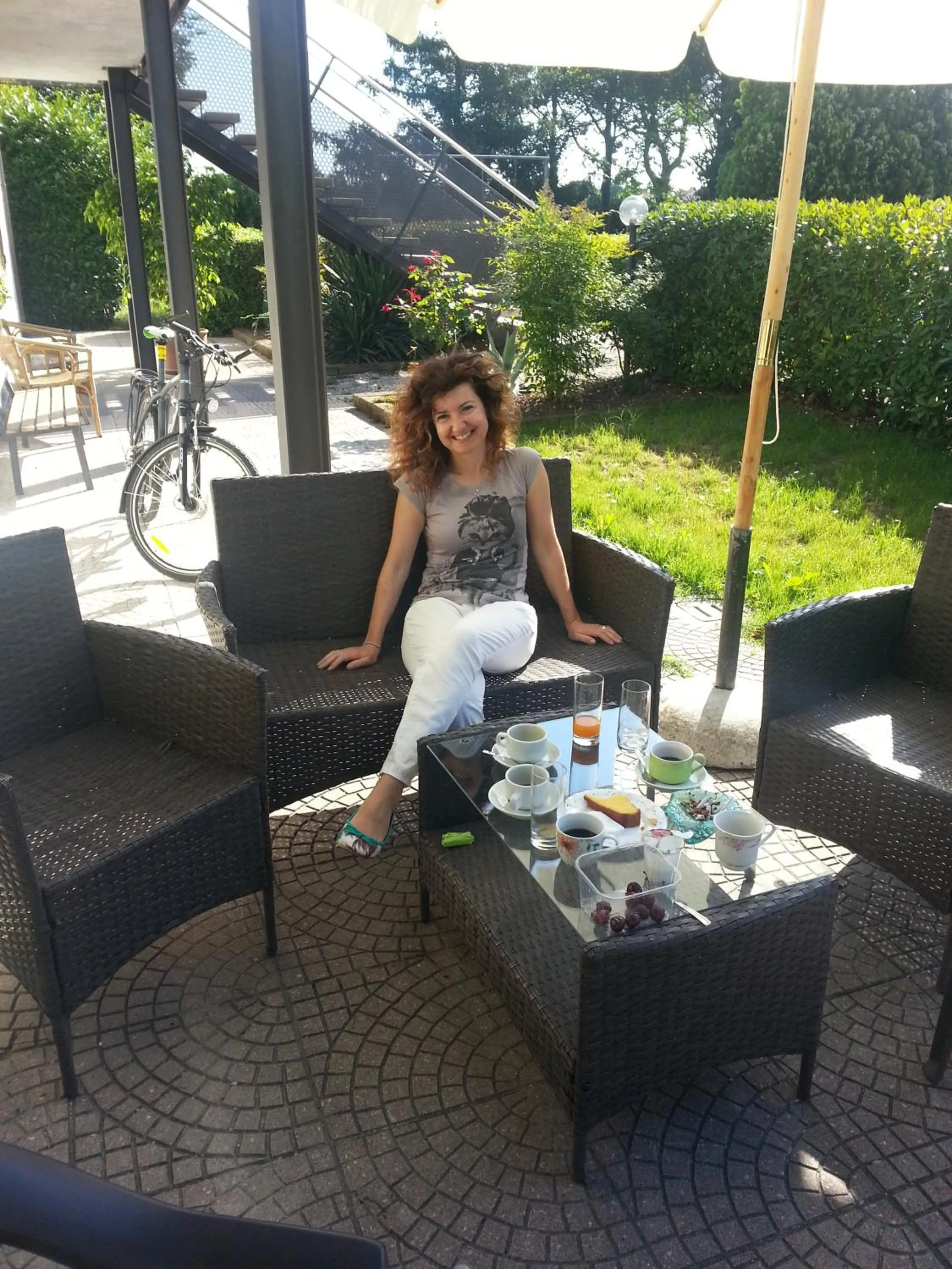 Garden in Alloggi Adamo Venice