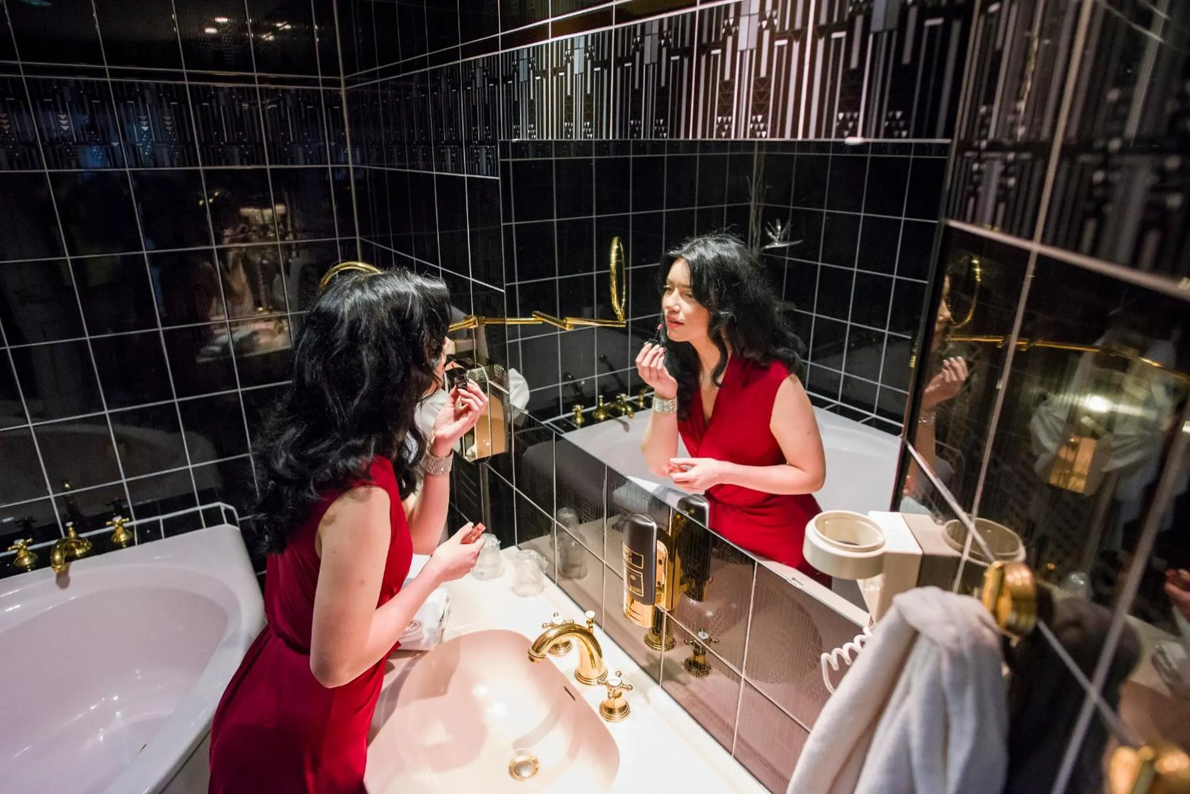 Bathroom in Hotel Alexandra