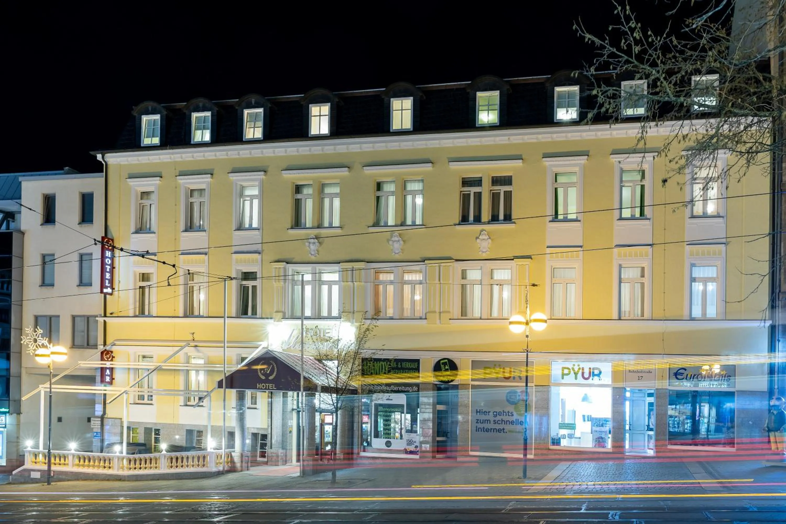 Street view in Hotel Alexandra