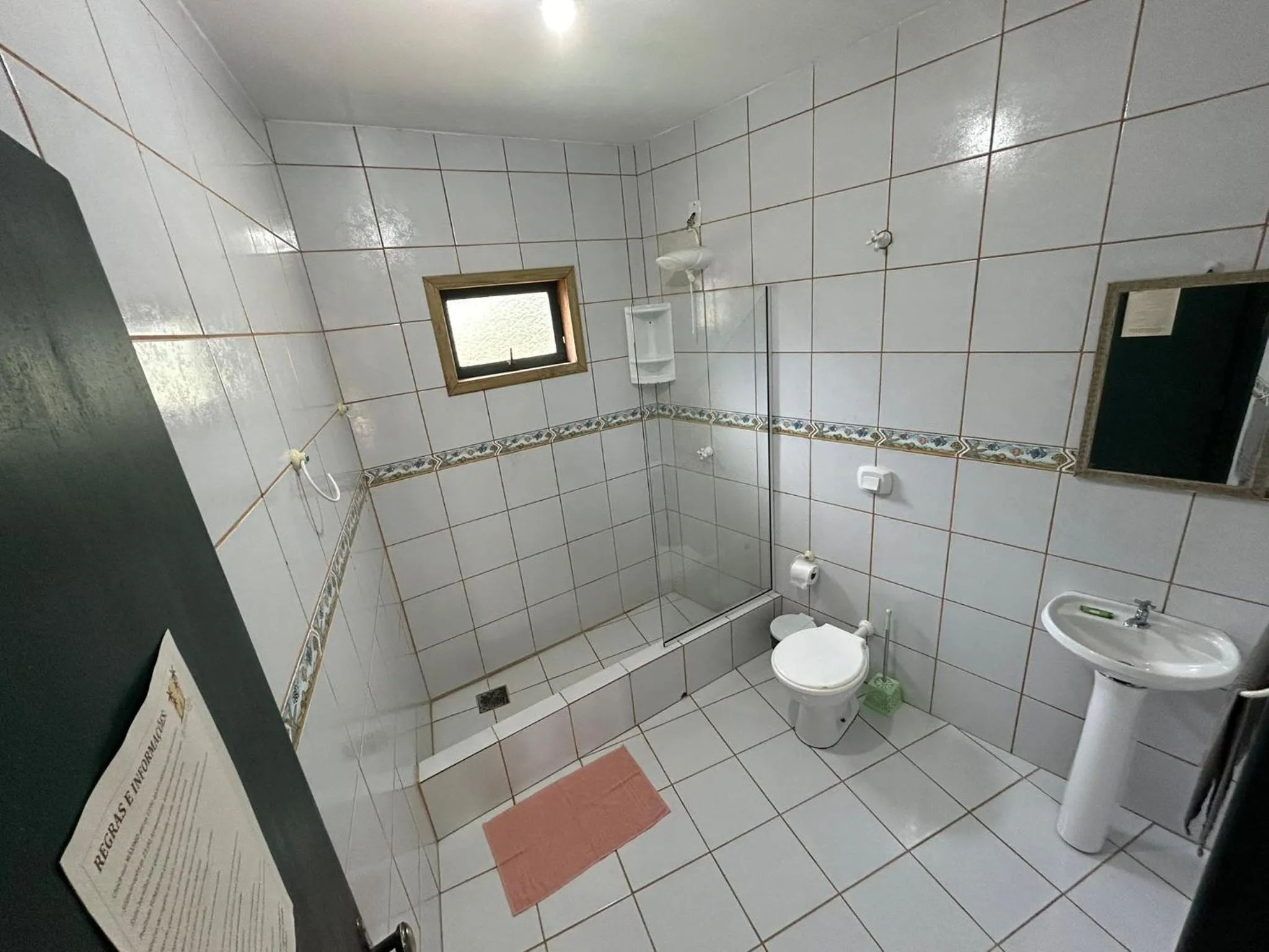 Bathroom in Pousada Beleza Pura na Praia da Ferrugem