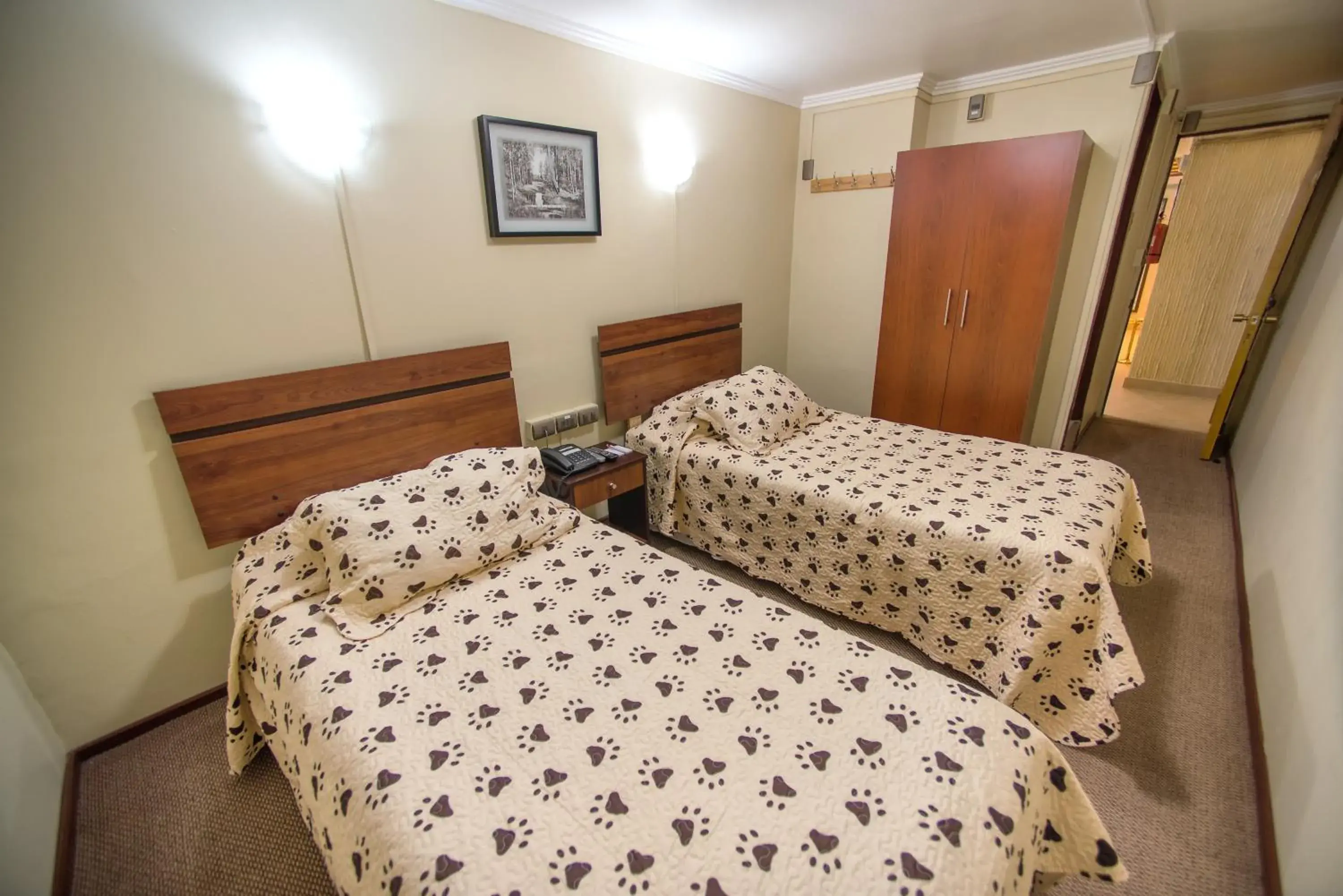 Twin Room in Hotel Sahara Inn Twin Room in Hotel Sahara Inn