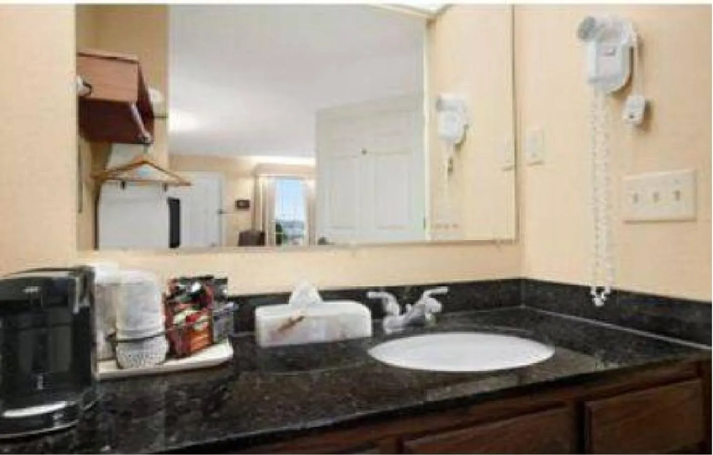 Bathroom in Baymont by Wyndham Cleveland