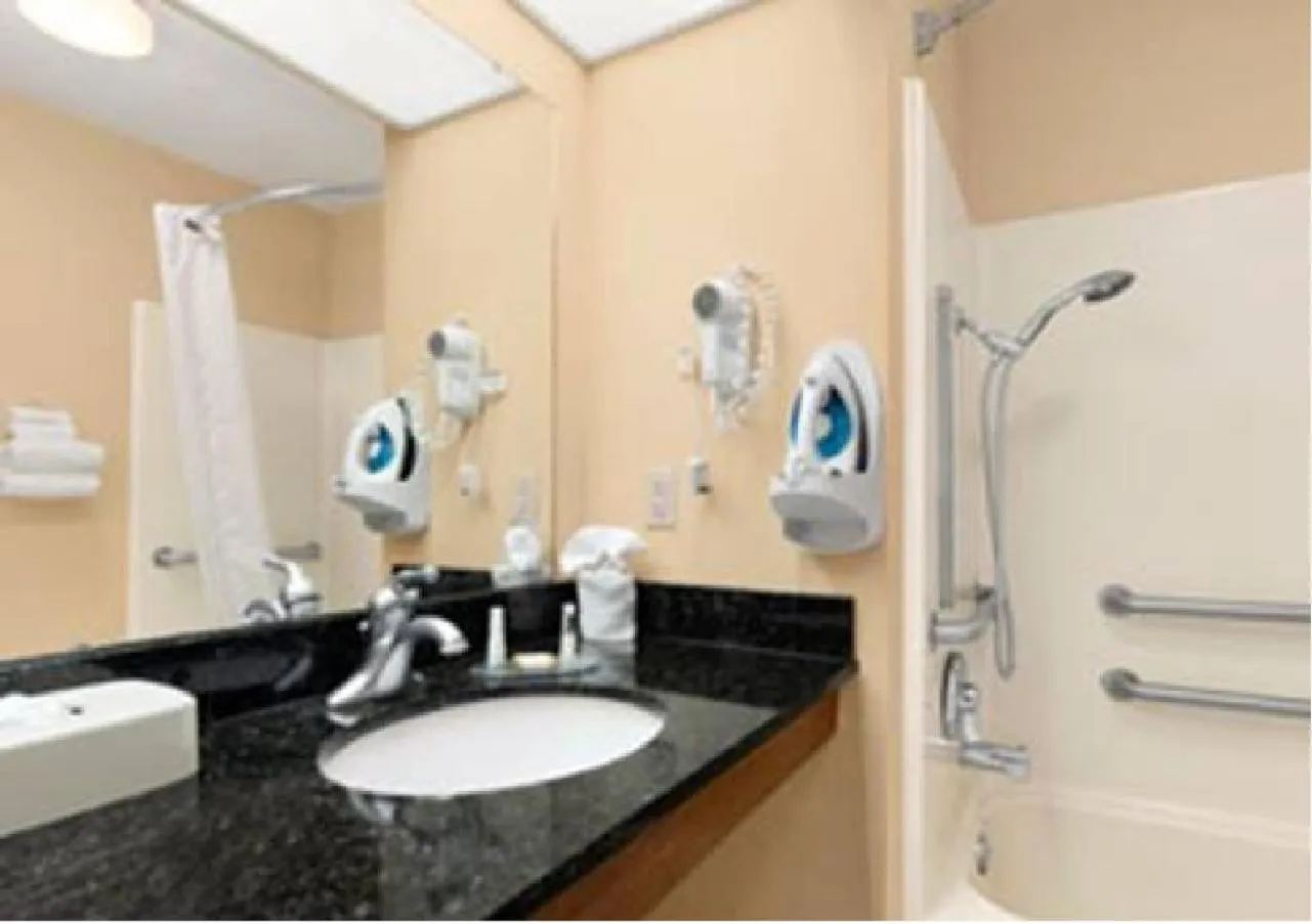 Bathroom in Baymont by Wyndham Cleveland