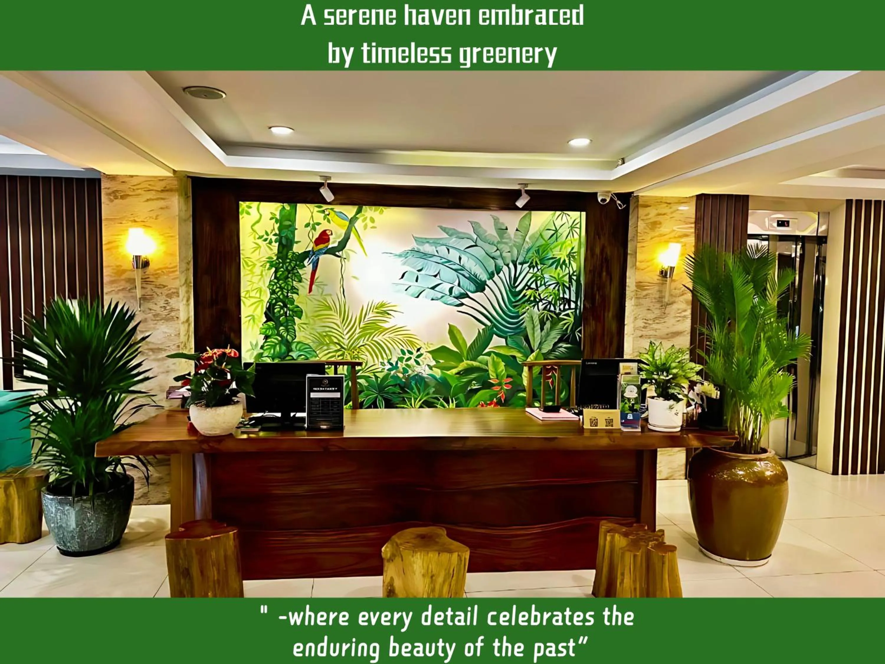 Lobby or reception in Happy Life Green Hotel