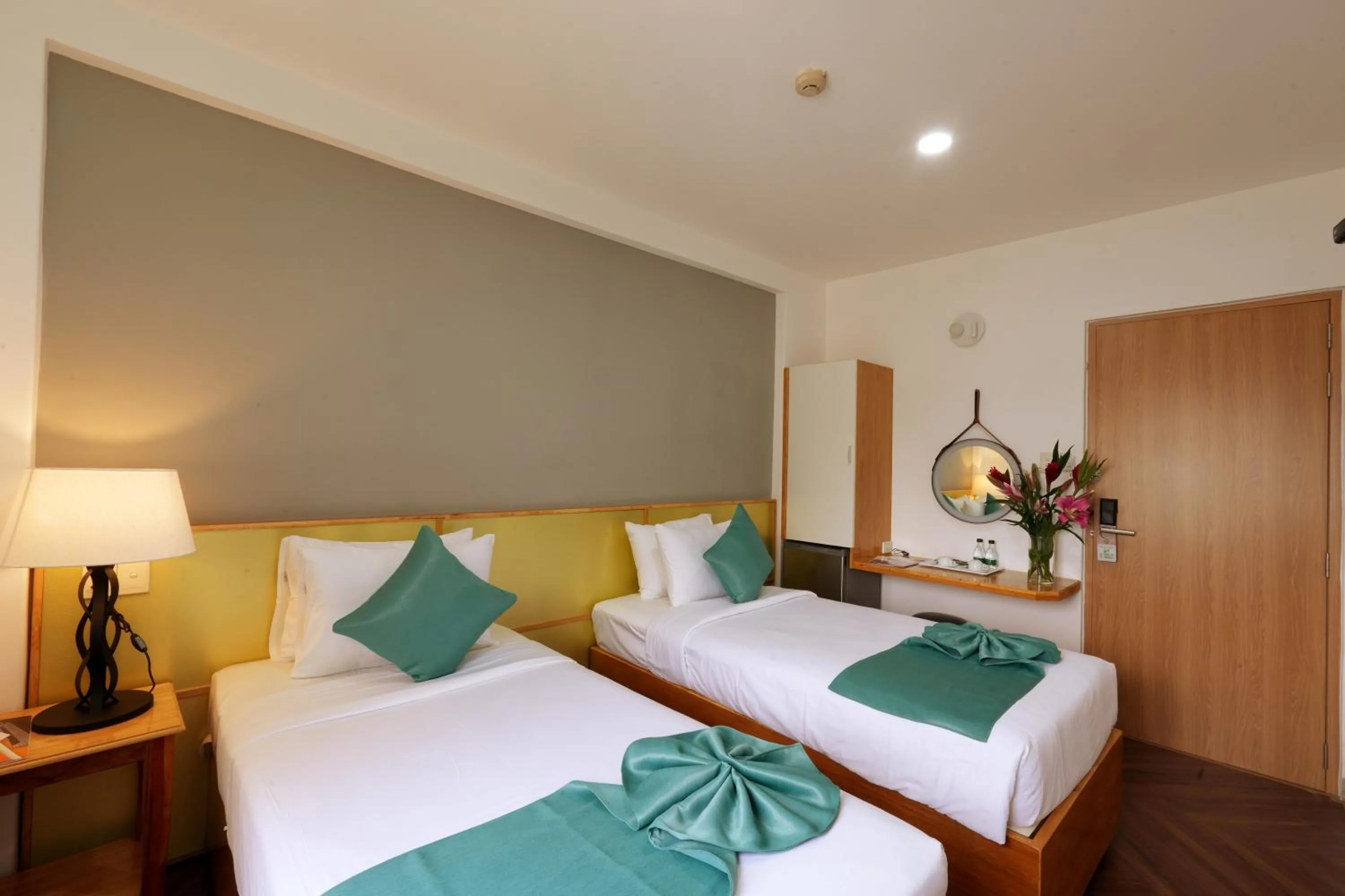 Bedroom, Bed in Happy Life Green Hotel